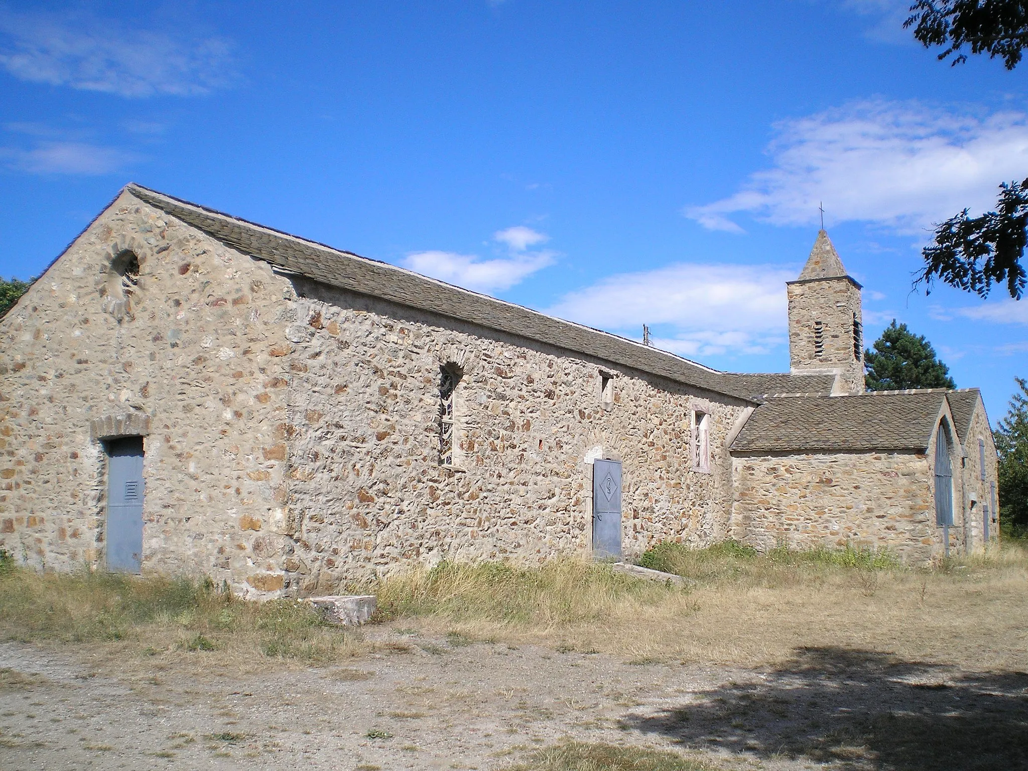 Photo showing: Saint-Étienne-d'Albagnan (Hérault) - chapelle de Notre-Dame de Trédos.