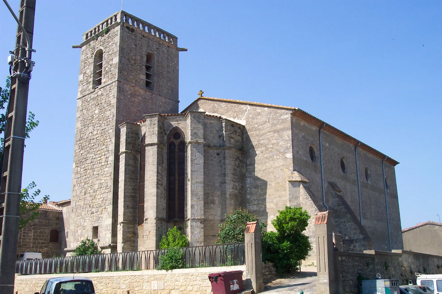 Photo showing: Vendres (Hérault) -  L'église Saint-Étienne