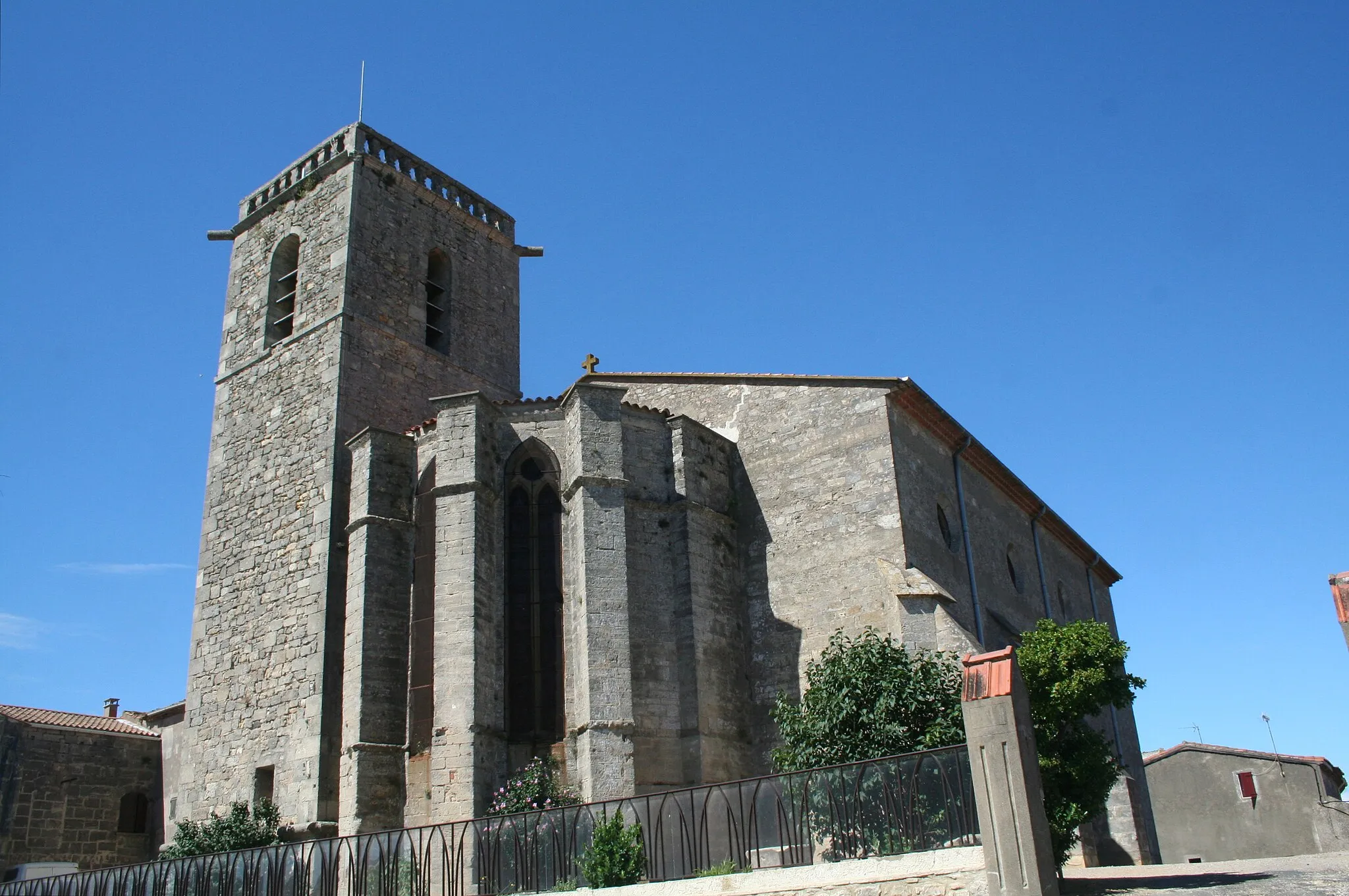 Photo showing: Vendres (Hérault) - église Saint-Étienne (XIVe siècle).