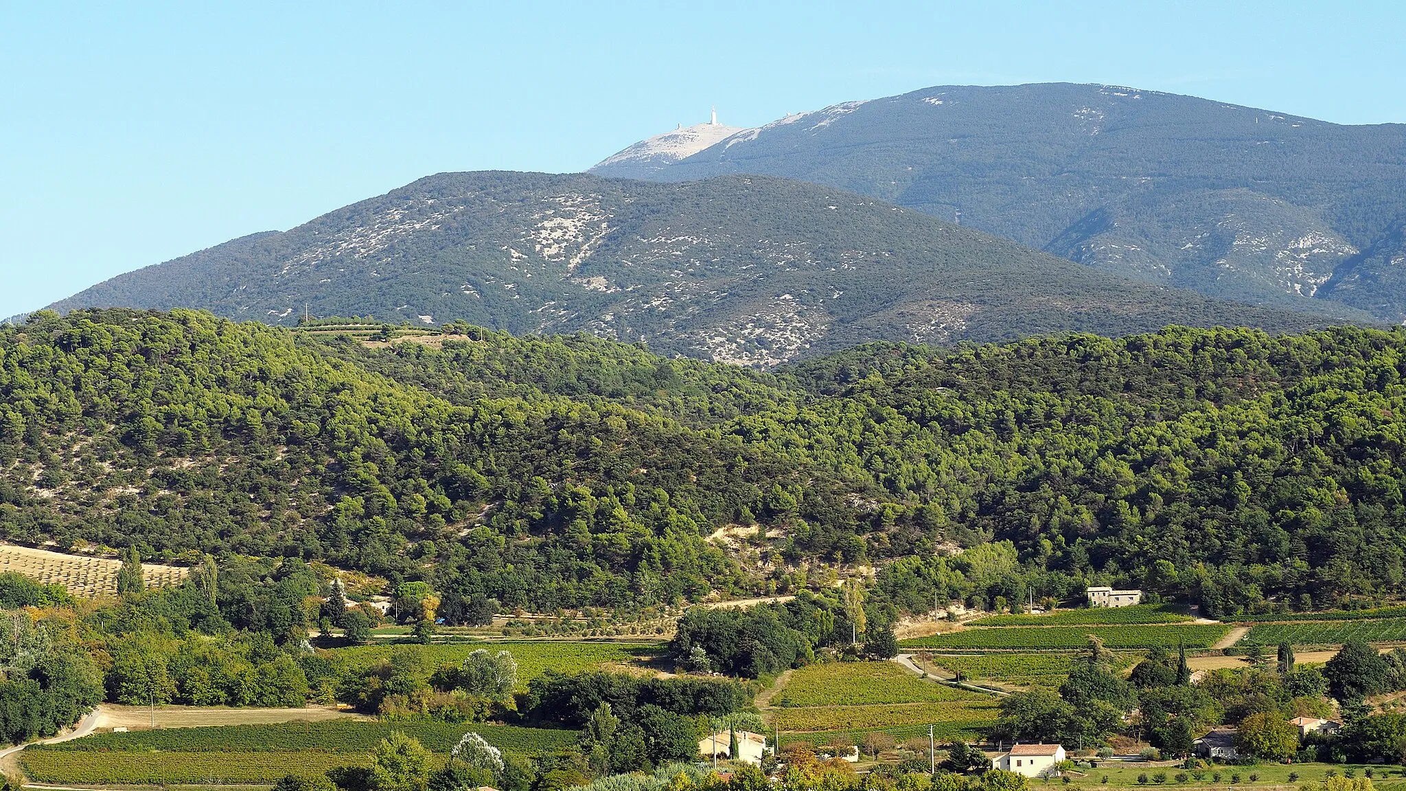 Photo showing: Mont Ventoux, Entrechaux