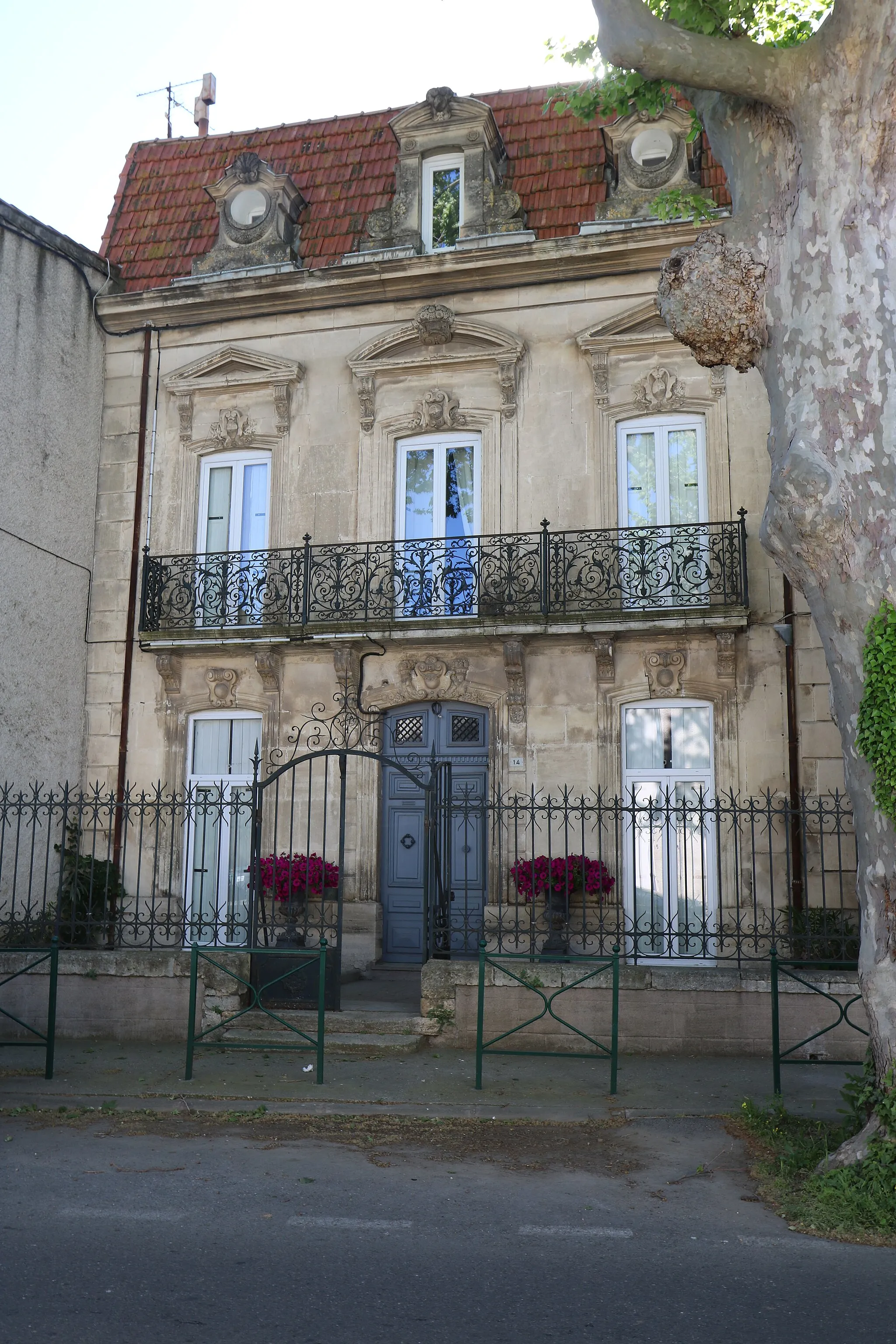 Photo showing: Saint-Thibéry (Hérault) - maison, avenue d'Agde