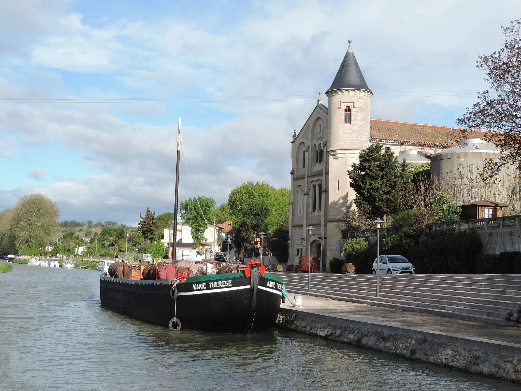 Photo showing: Canal du Midi at Ventenac-en-Minervois