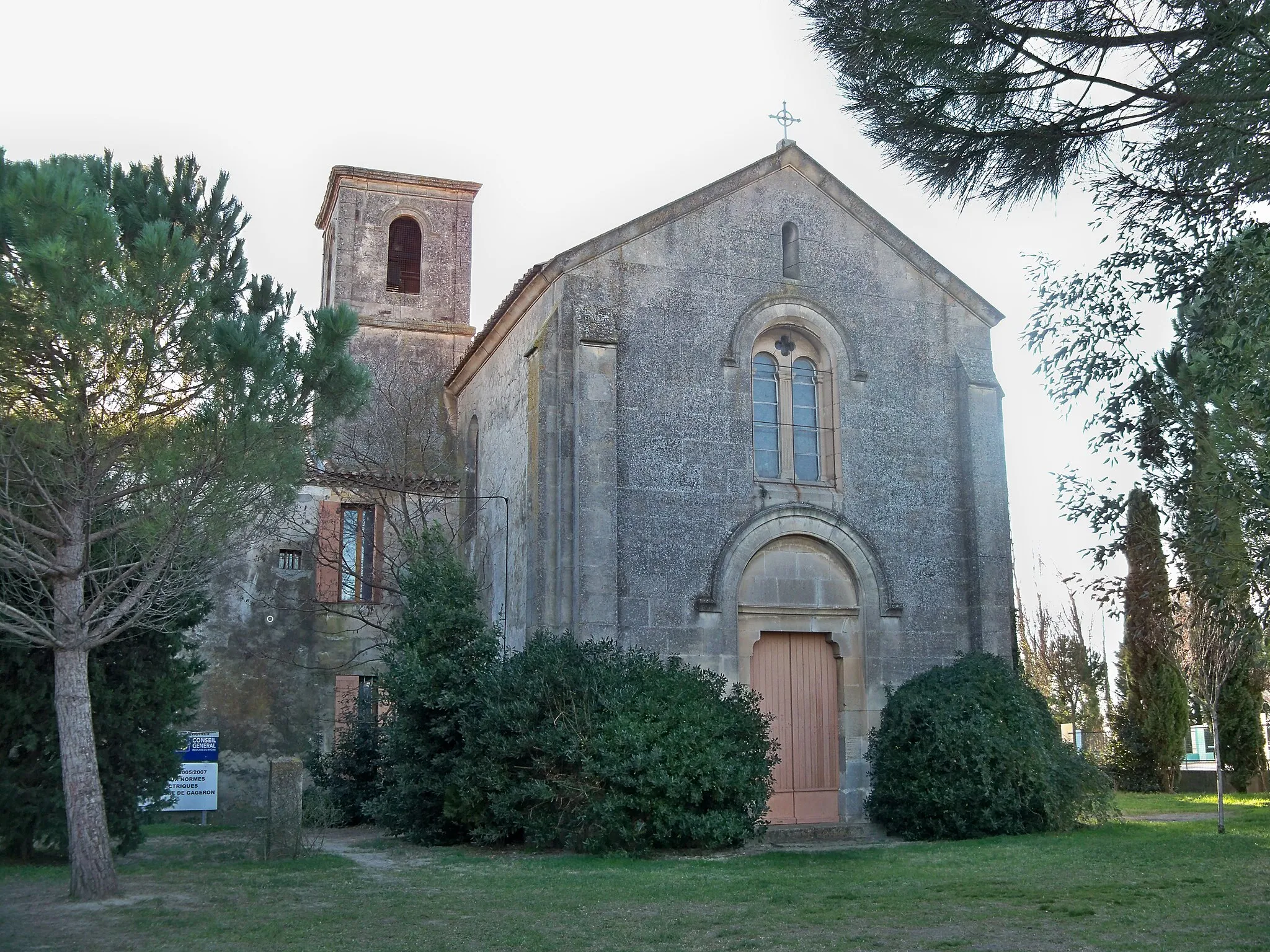 Photo showing: église de Gageron, Hameau d'Arles (13)