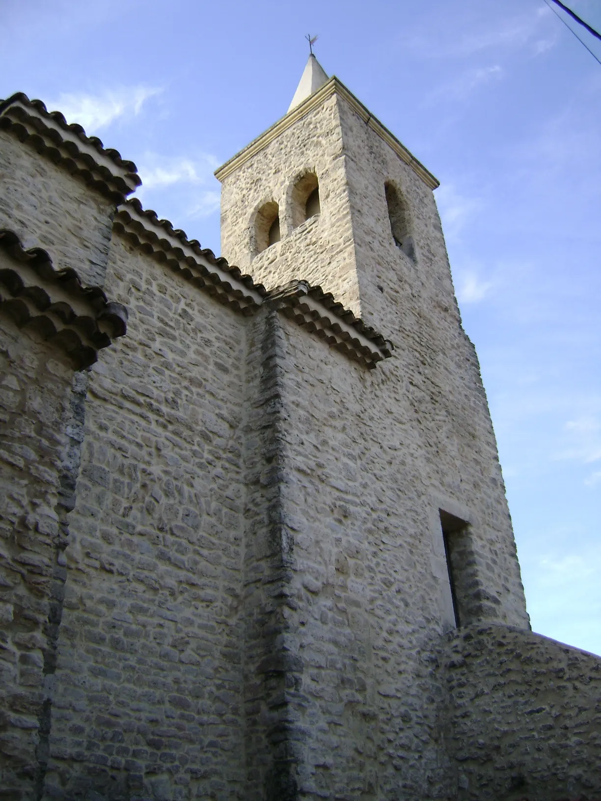 Photo showing: St Genest church, Marcorignan, Aude ,France