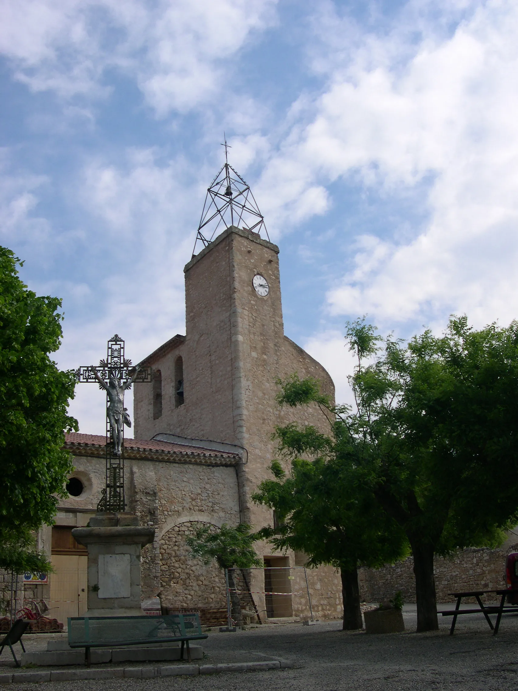 Photo showing: Montpeyroux (Hérault) - Église Saint-Martin (le Barry).