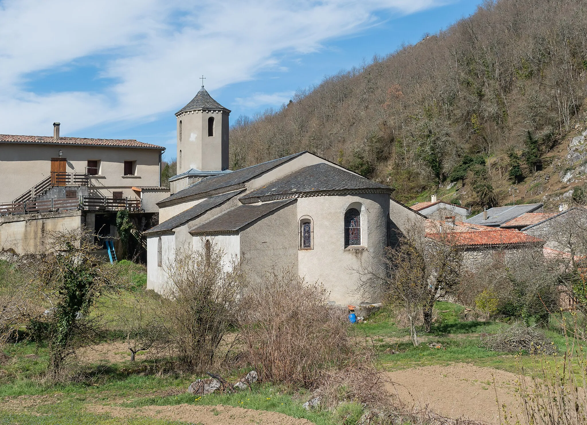 Photo showing: Assumption church in Coudons, Aude, France