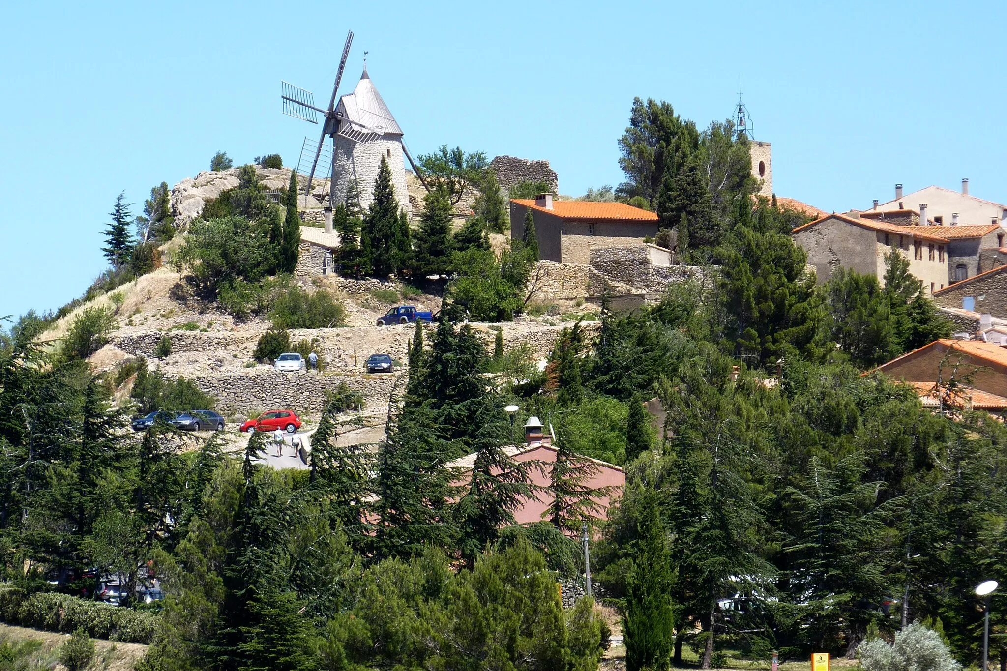 Photo showing: Cucugnan (Aude, France) : vue générale du village