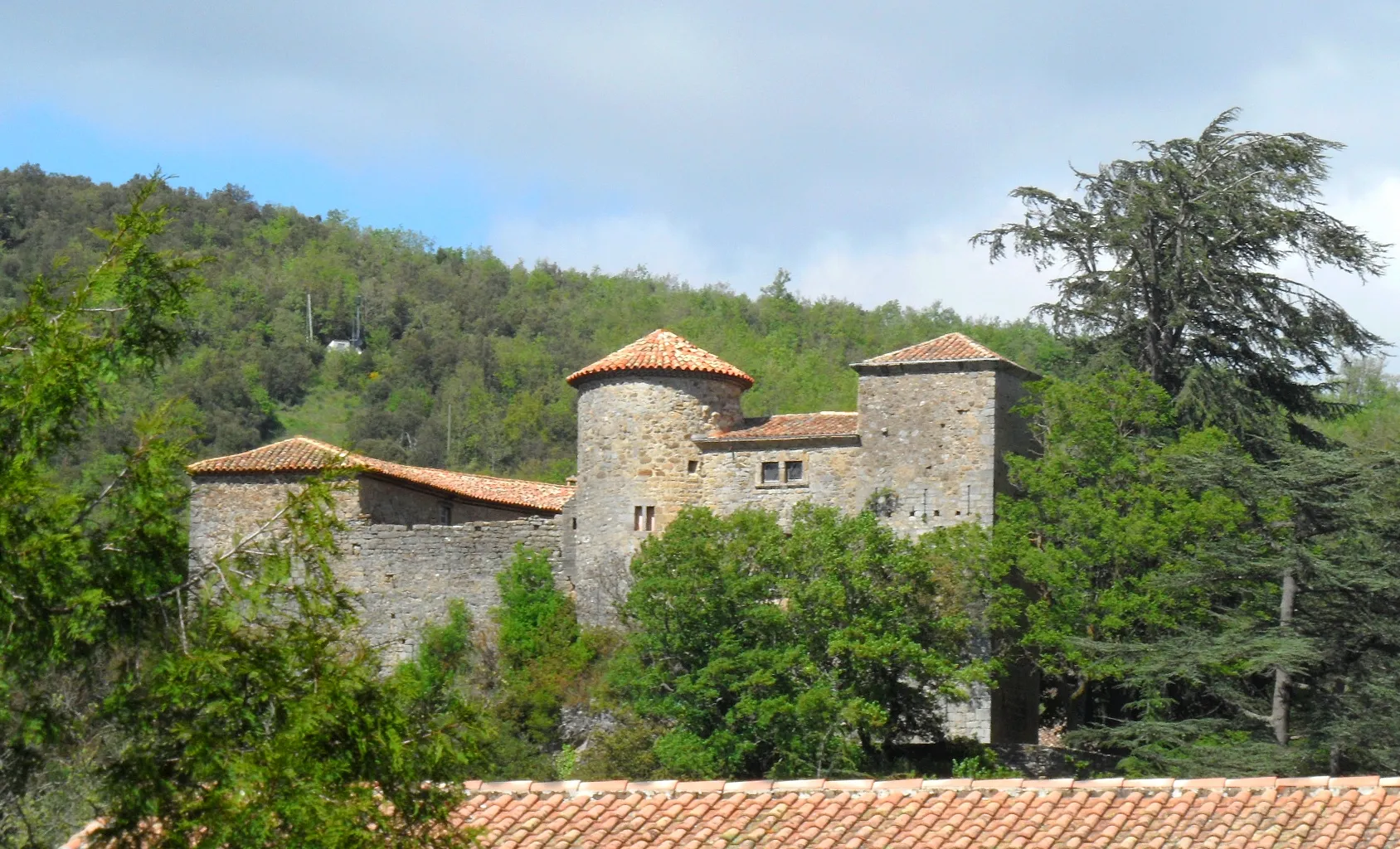 Photo showing: Castle in Lanet, Aude, France