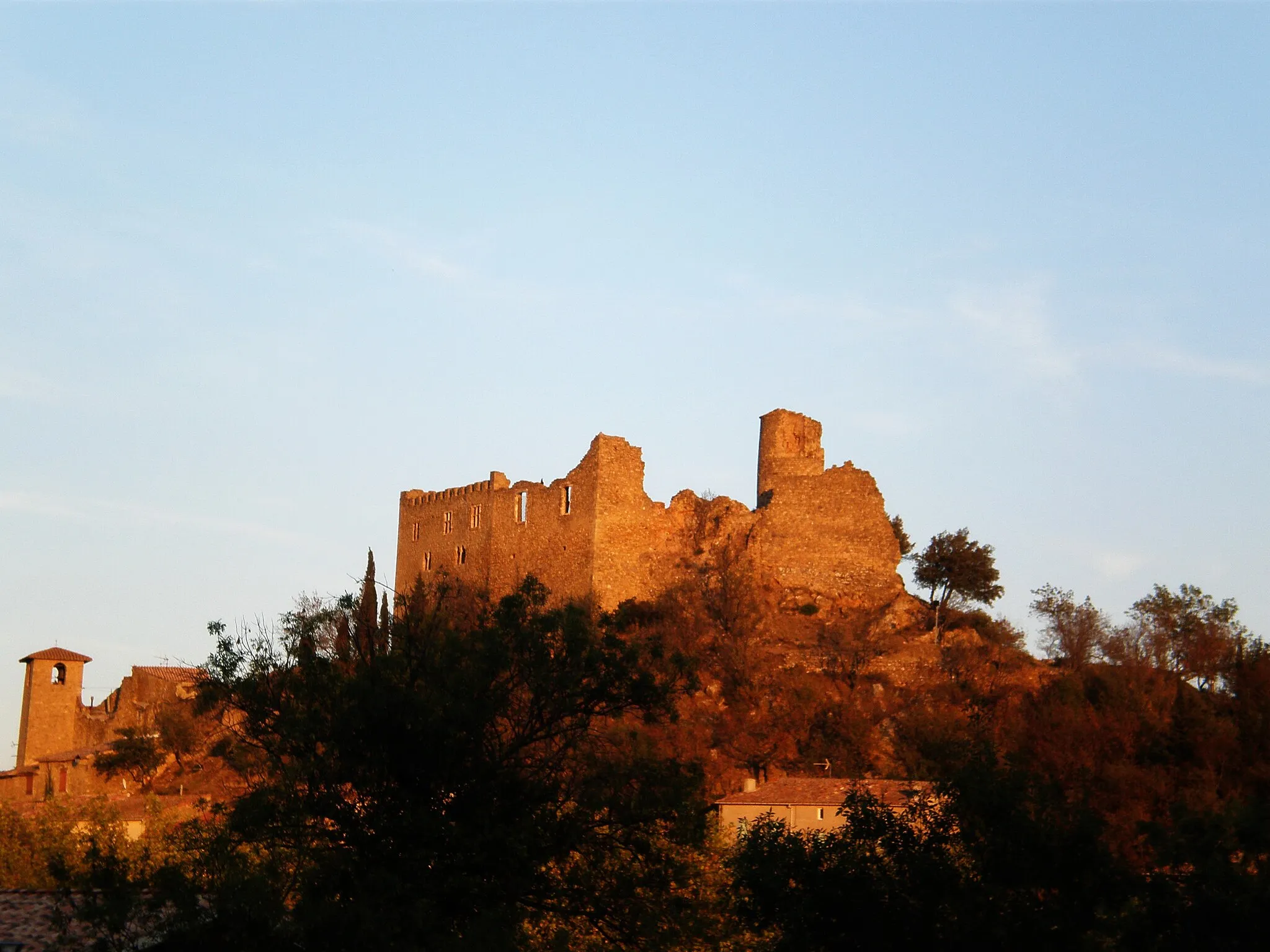Photo showing: Château de Padern (Aude)