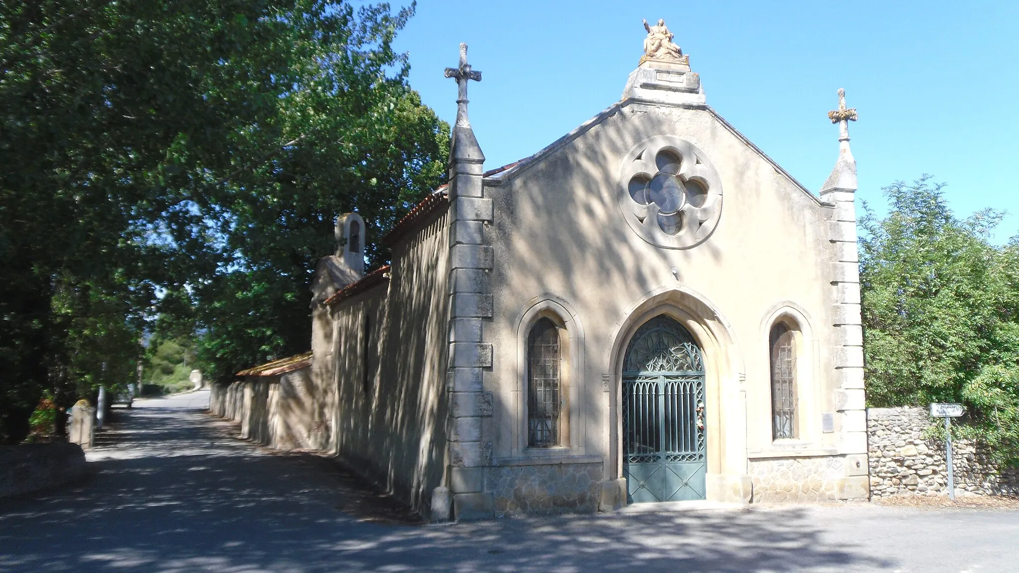 Photo showing: Chapelle Notre-Dame du bout du pont à Rieux-Minervois