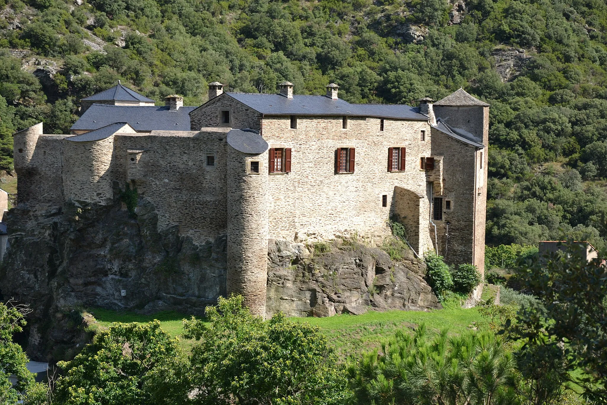 Photo showing: Façade nord du château