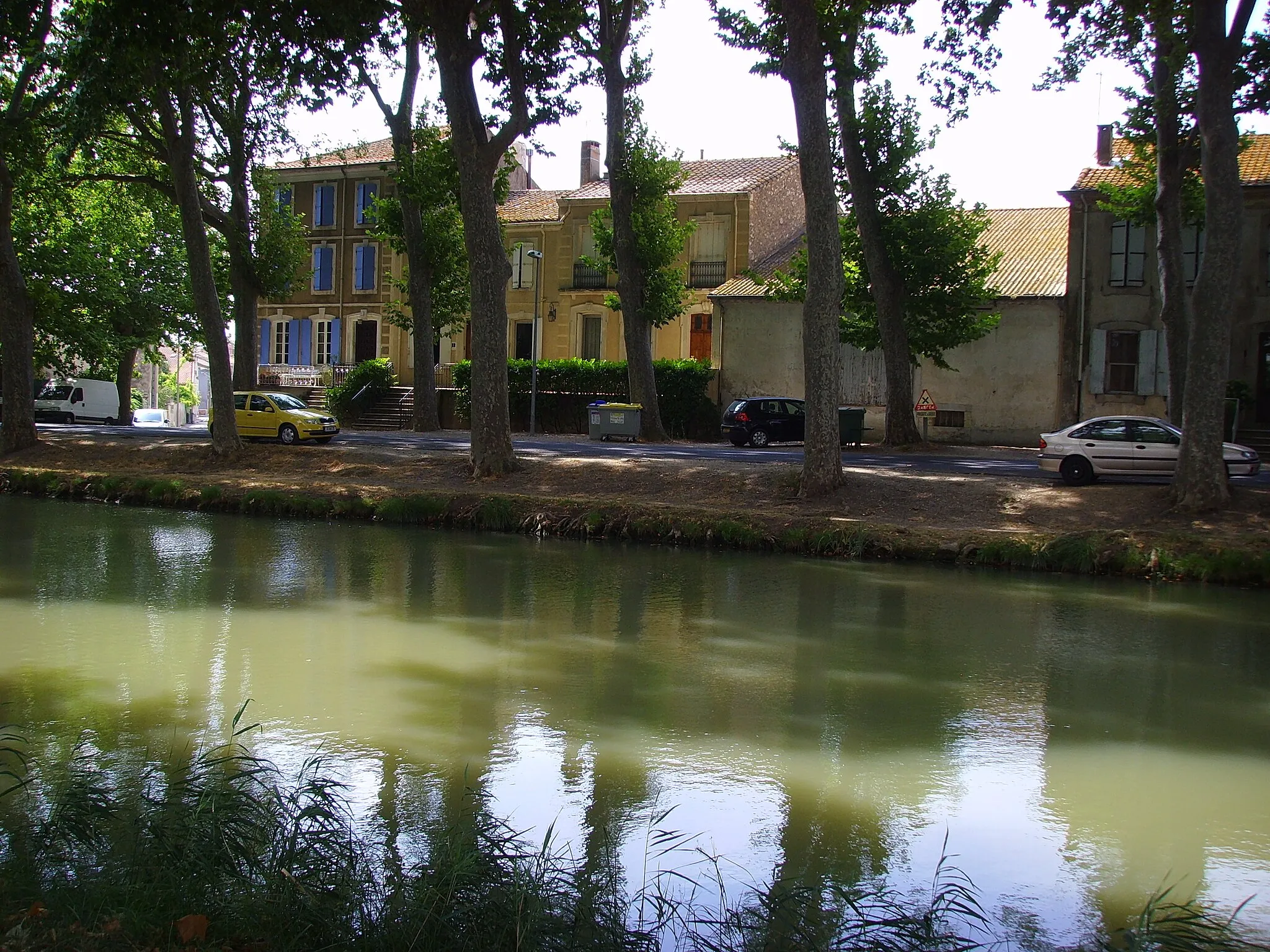 Photo showing: Canal de Jonction, Sallèles d'Aude, Languedoc-Roussillon, France