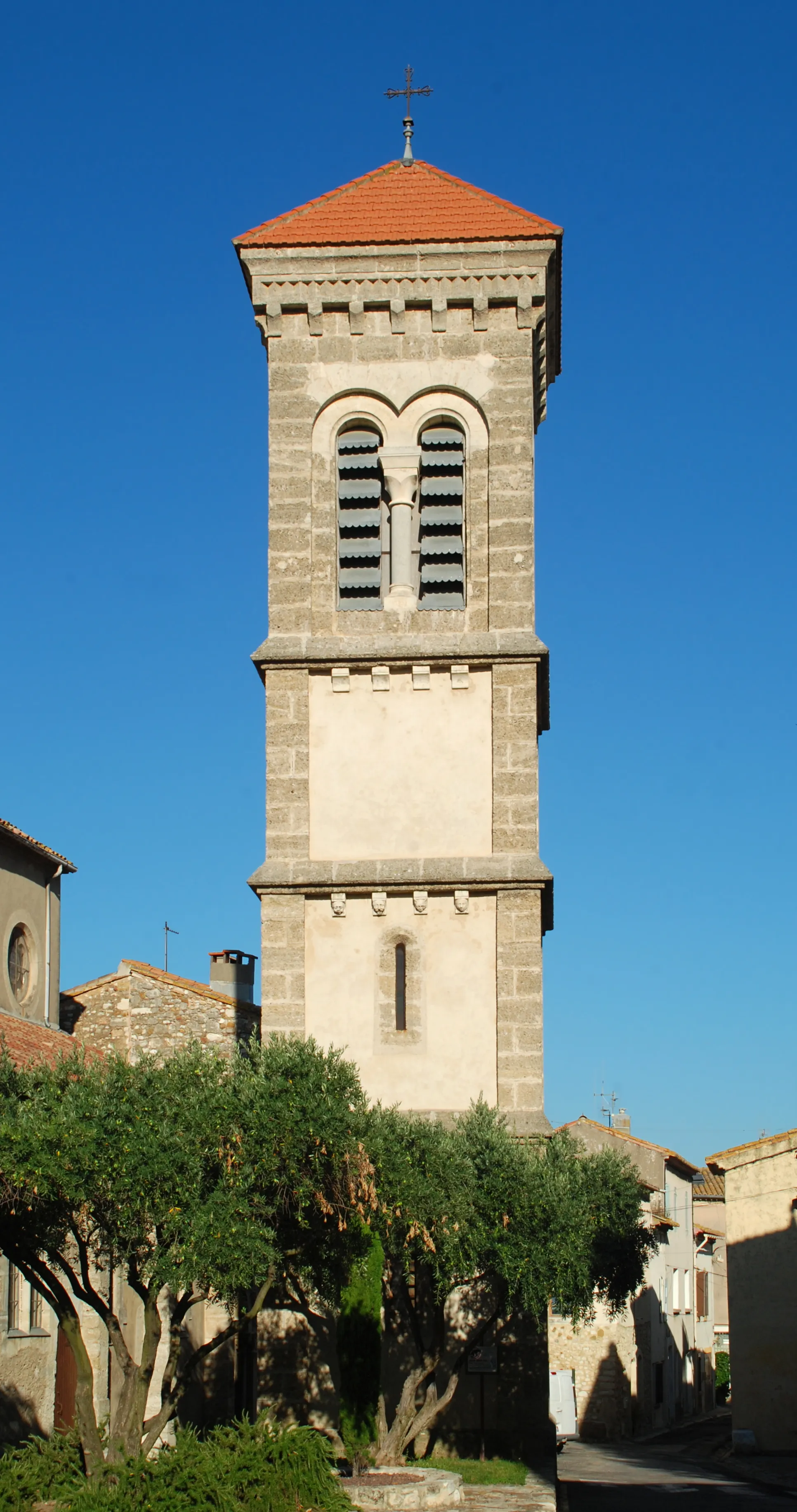 Photo showing: France - Languedoc - Aude - Église Saint-Martin de Vinassan