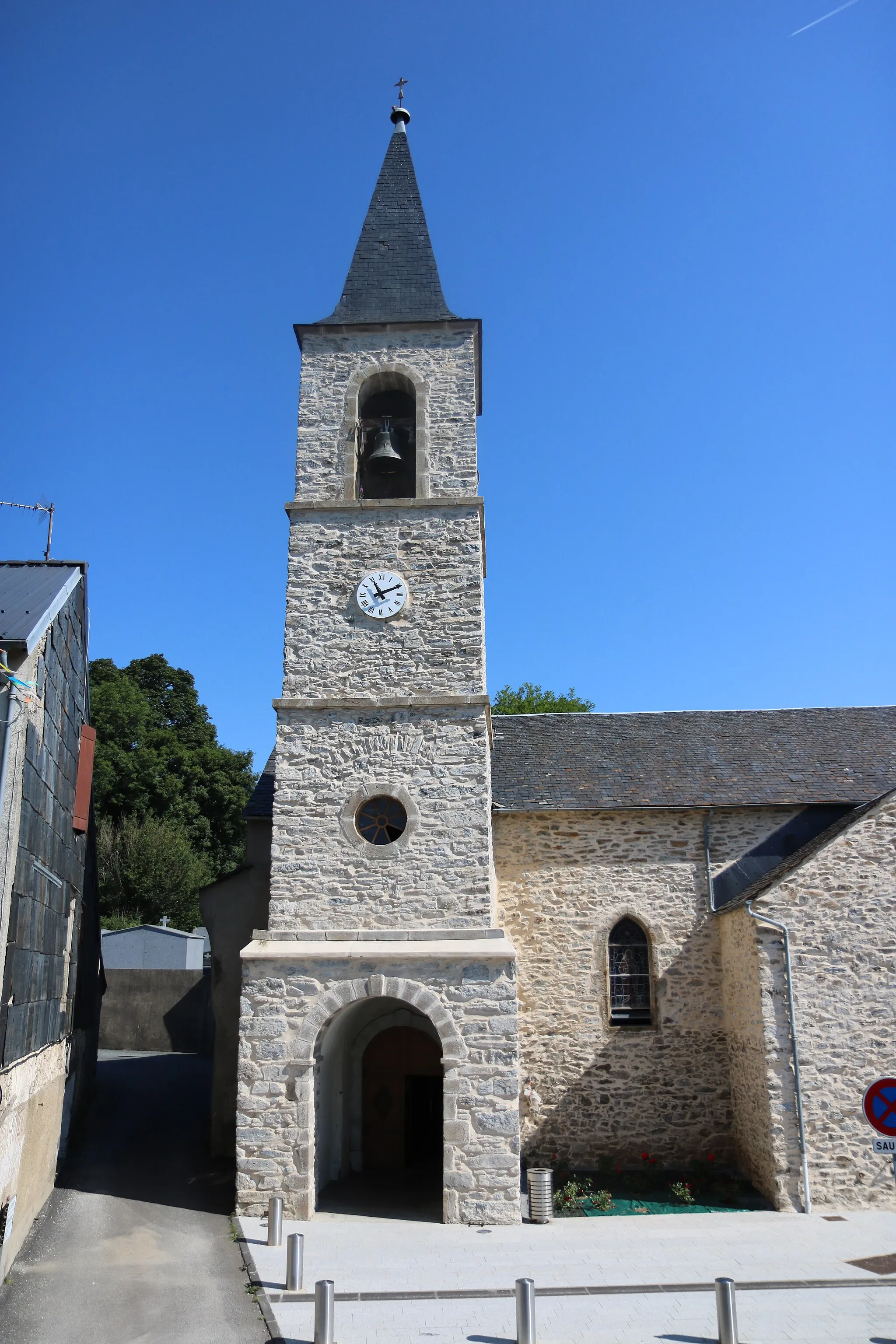 Photo showing: Moulin-Mage (Tarn) - Église Notre-Dame (1836) - clocher