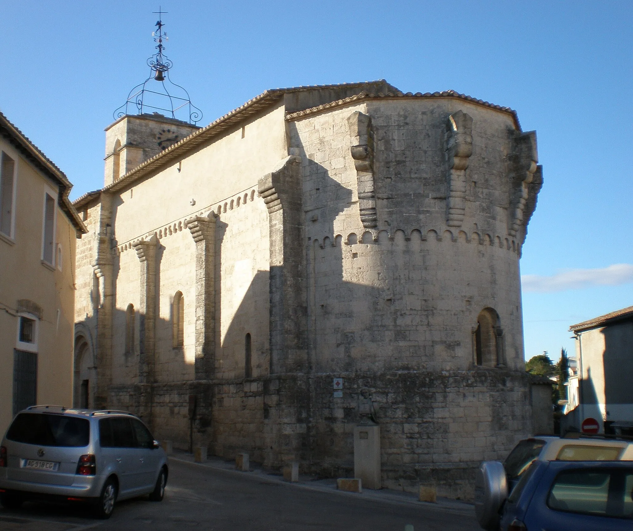 Photo showing: Eglise Saint-Jean-Baptiste (XIIIème siècle) de Castelnau-le-Lez (Hérault, 34)