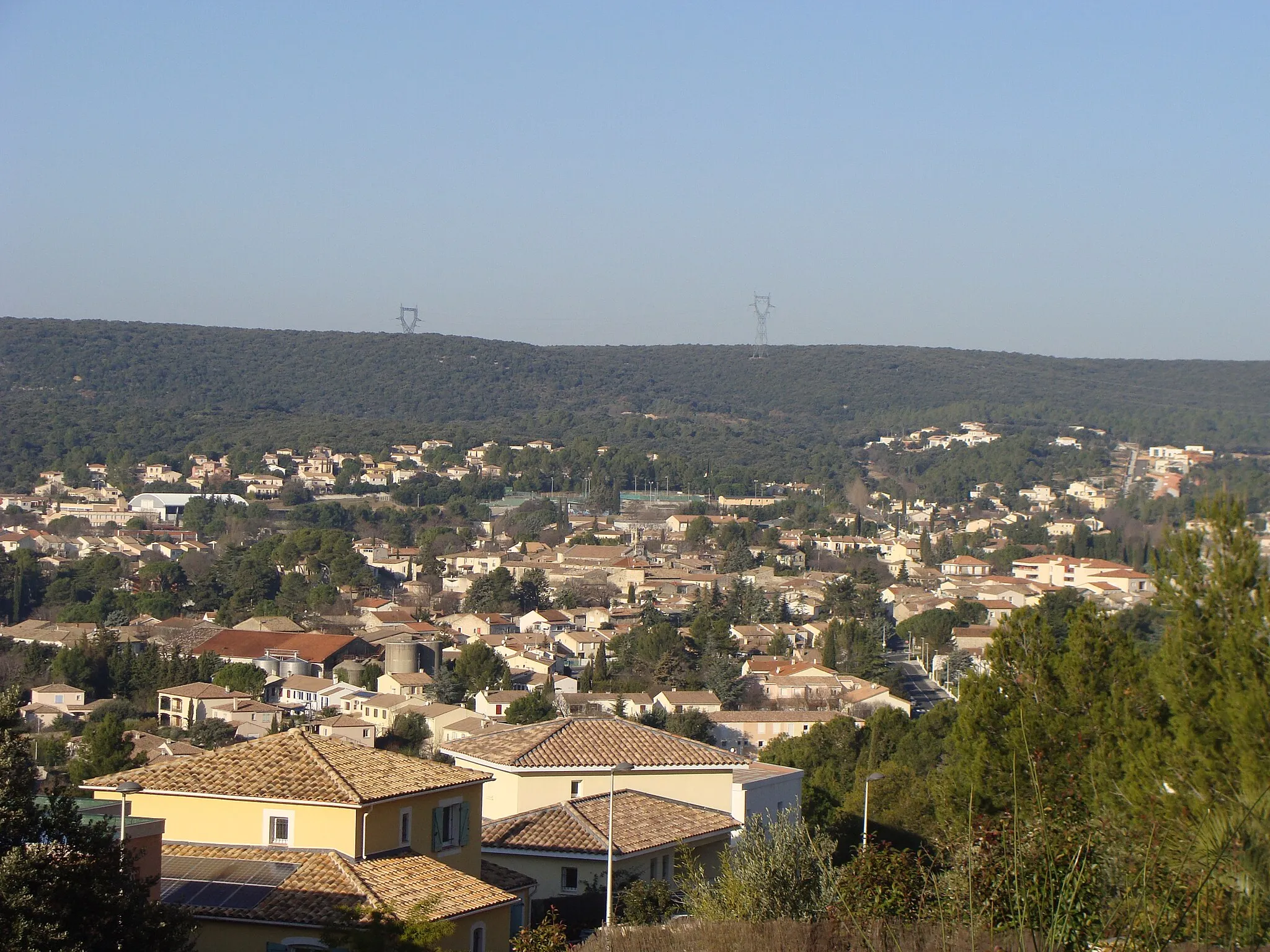 Photo showing: Le village de Saint-Gély-du-Fesc (Hérault).