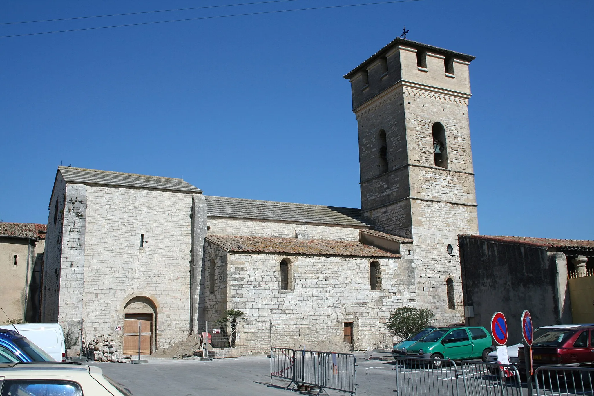 Photo showing: Villeneuve-lès-Maguelone (Hérault) - église Saint-Étienne.