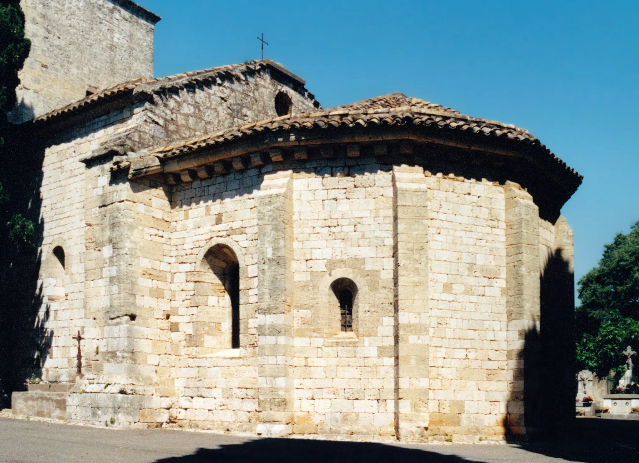 Photo showing: France - Languedoc - Hérault - Paulhan - Église Notre-Dame-des-Vertus