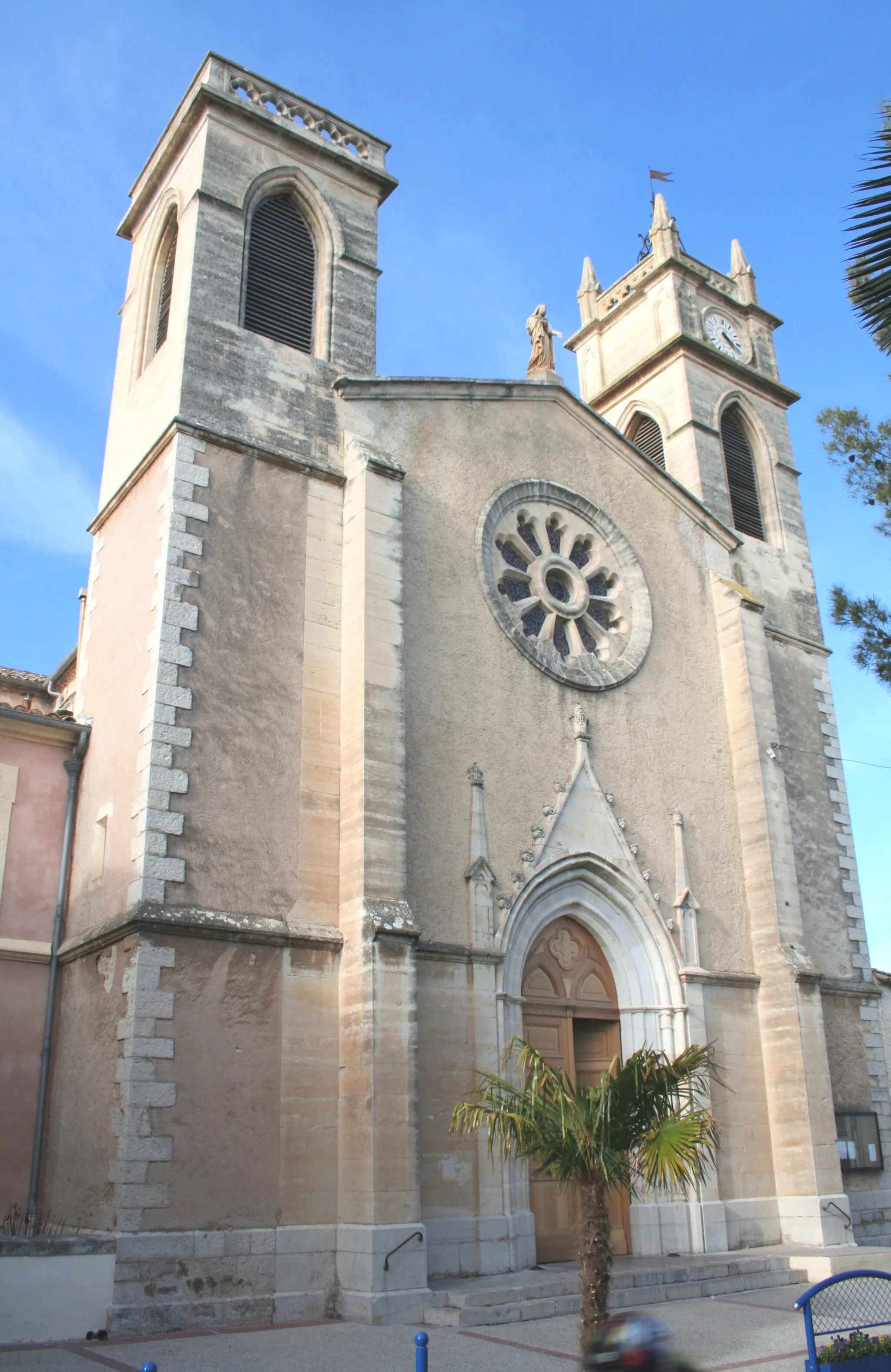 Photo showing: Balaruc-les-Bains (Hérault) - église Notre-Dame-de-l'Assomption.