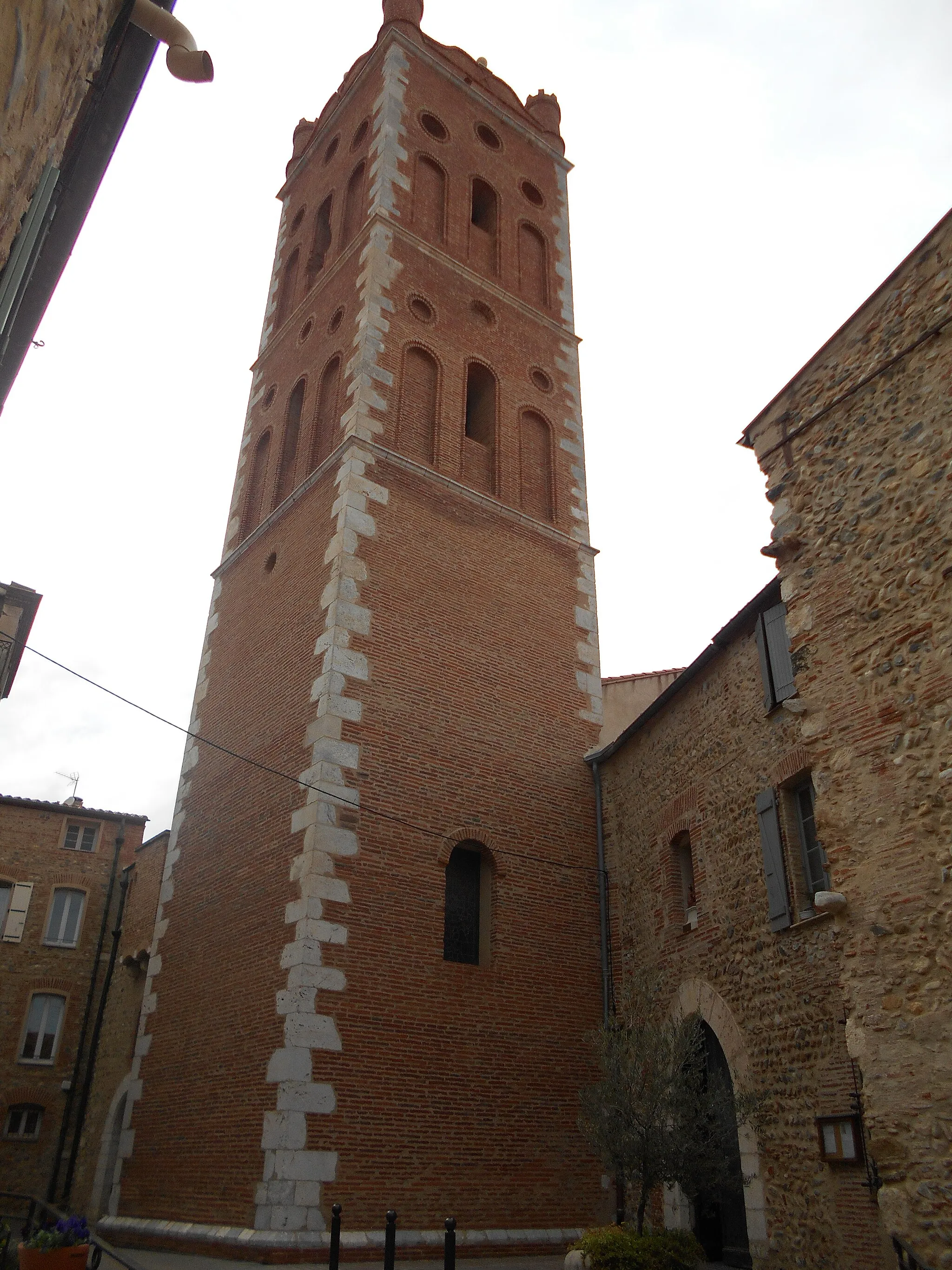 Photo showing: Sant Andreu de Ribesaltes, campanar