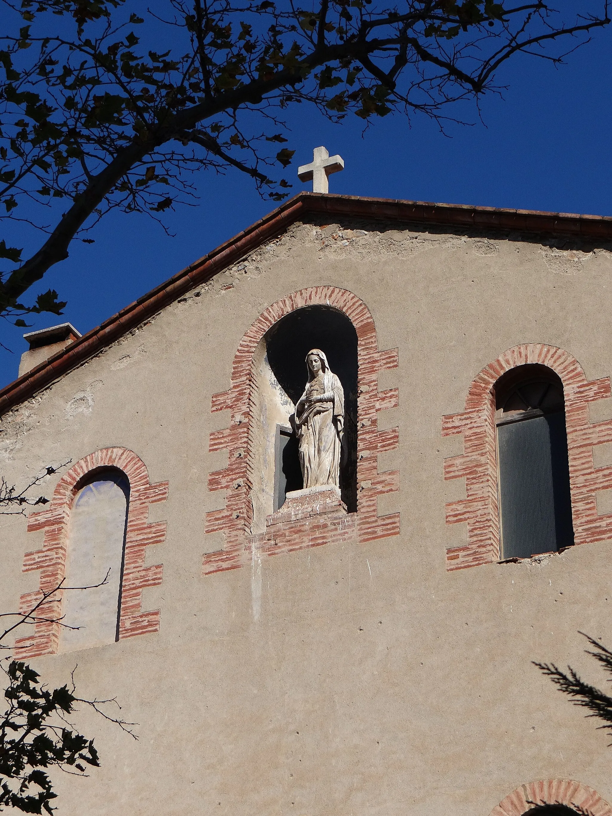 Photo showing: College Our ​​Lady of the Angels, Espira-de-l'Agly, Pyrenees-Orientales, France.
