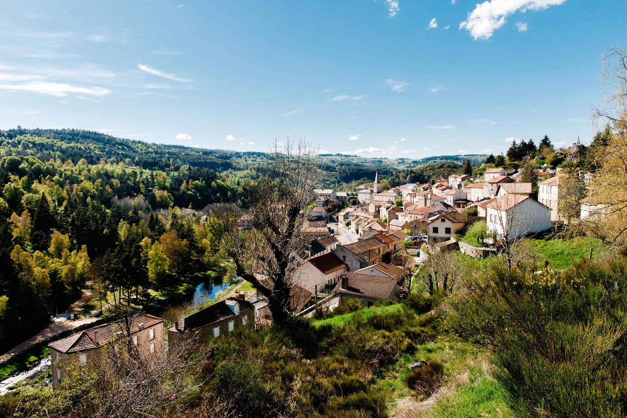 Photo showing: Village d'Auroux © Julian Suau