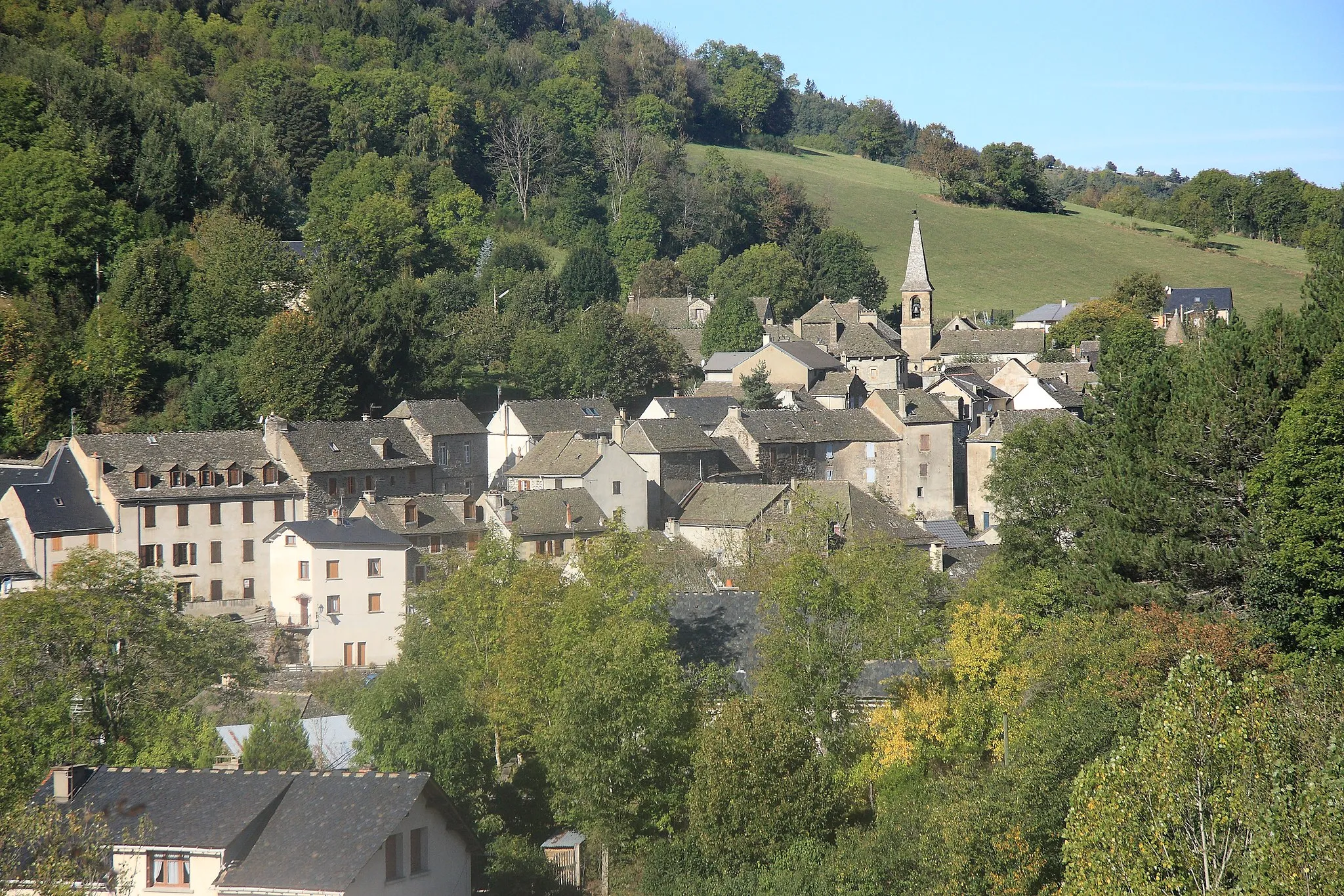 Photo showing: Bagnols-les Bains, commune de la Lozère
