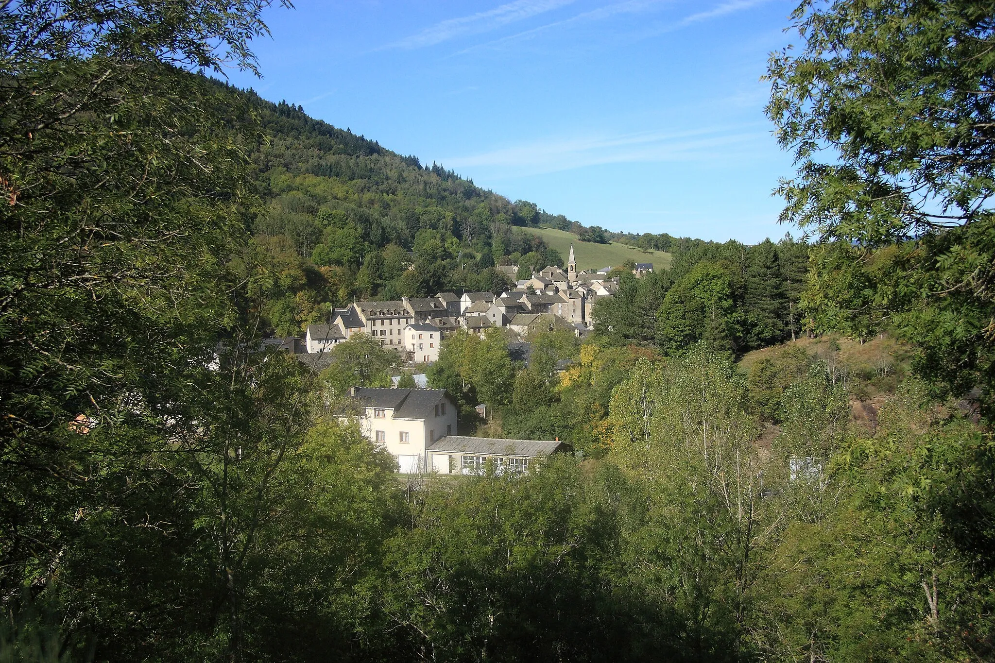 Photo showing: Bagnols-les Bains, commune de la Lozère