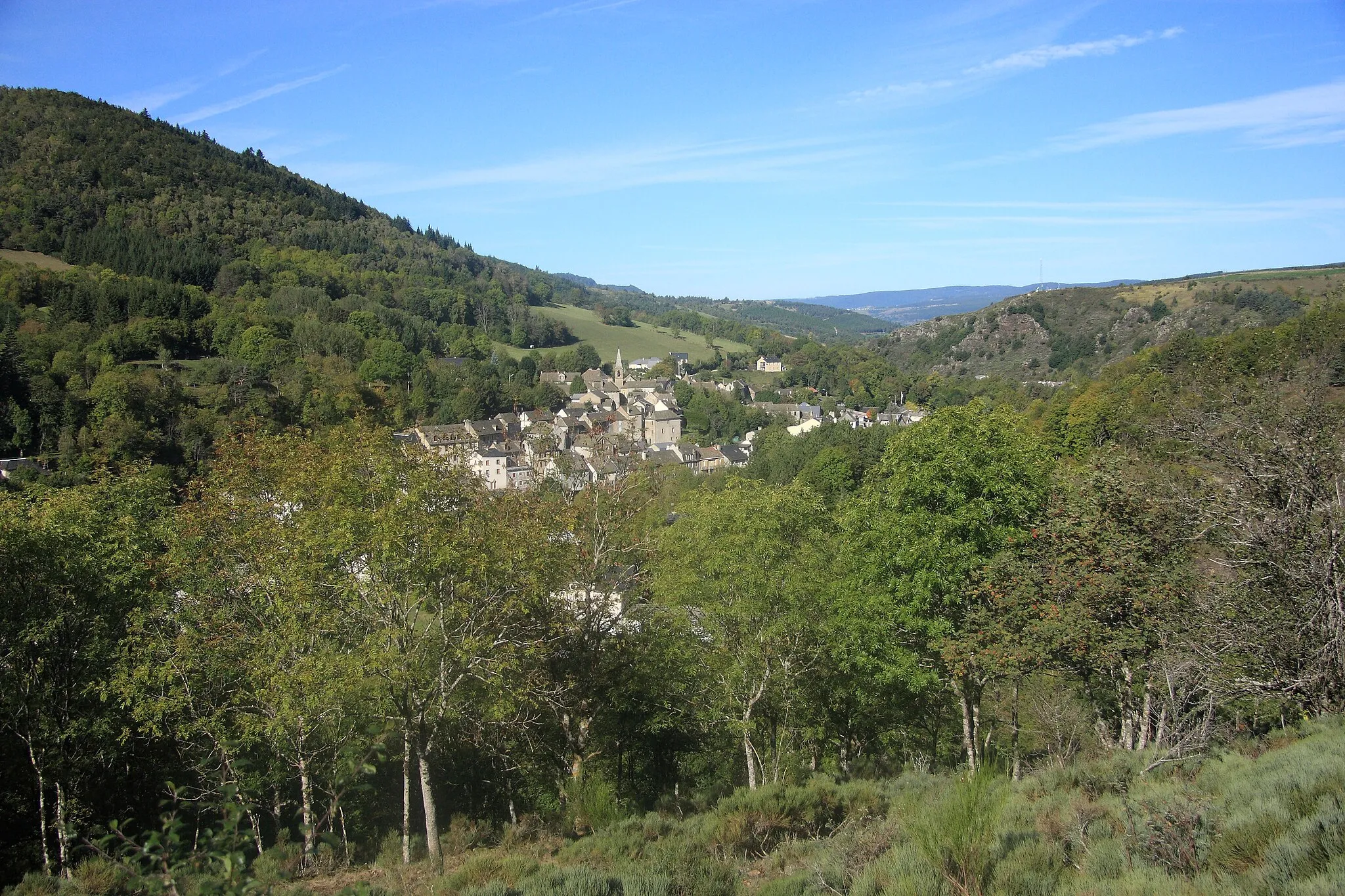 Photo showing: Bagnols-les Bains, commune de la Lozère