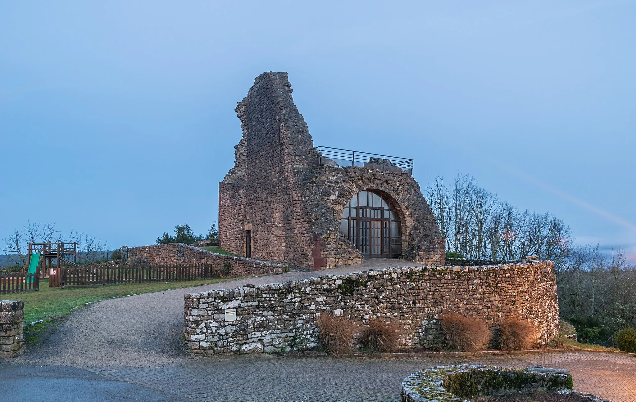 Photo showing: Castle of Canilhac, Lozère, France