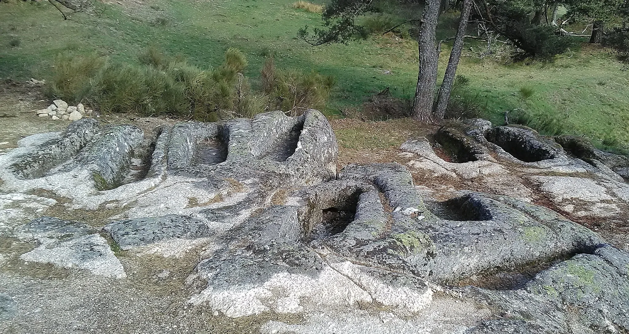 Photo showing: Nécropole mérovingienne de Cagnot. Serverette (Lozère).