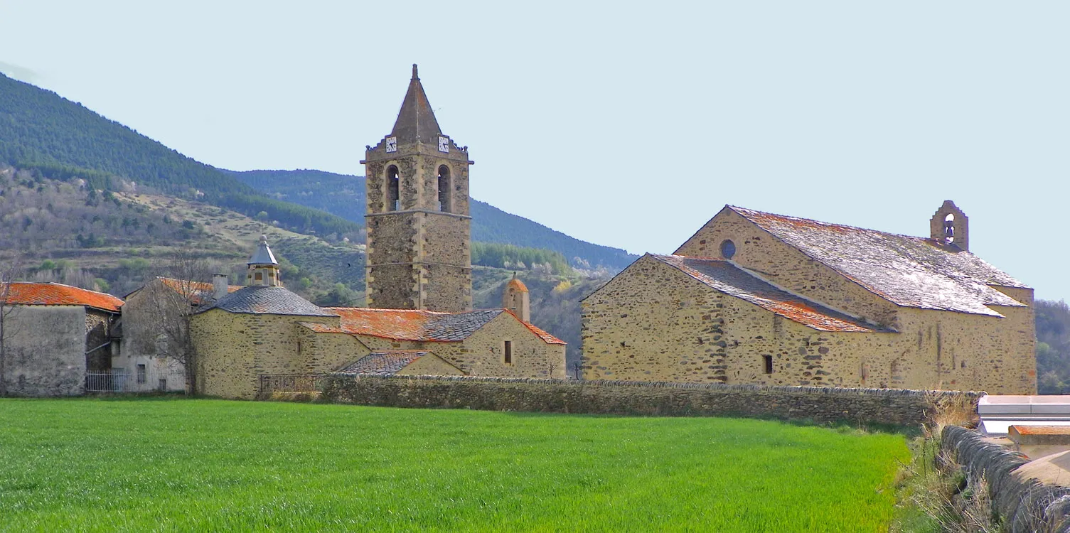 Photo showing: Les dues esglésies d'Er (Alta Cerdanya)