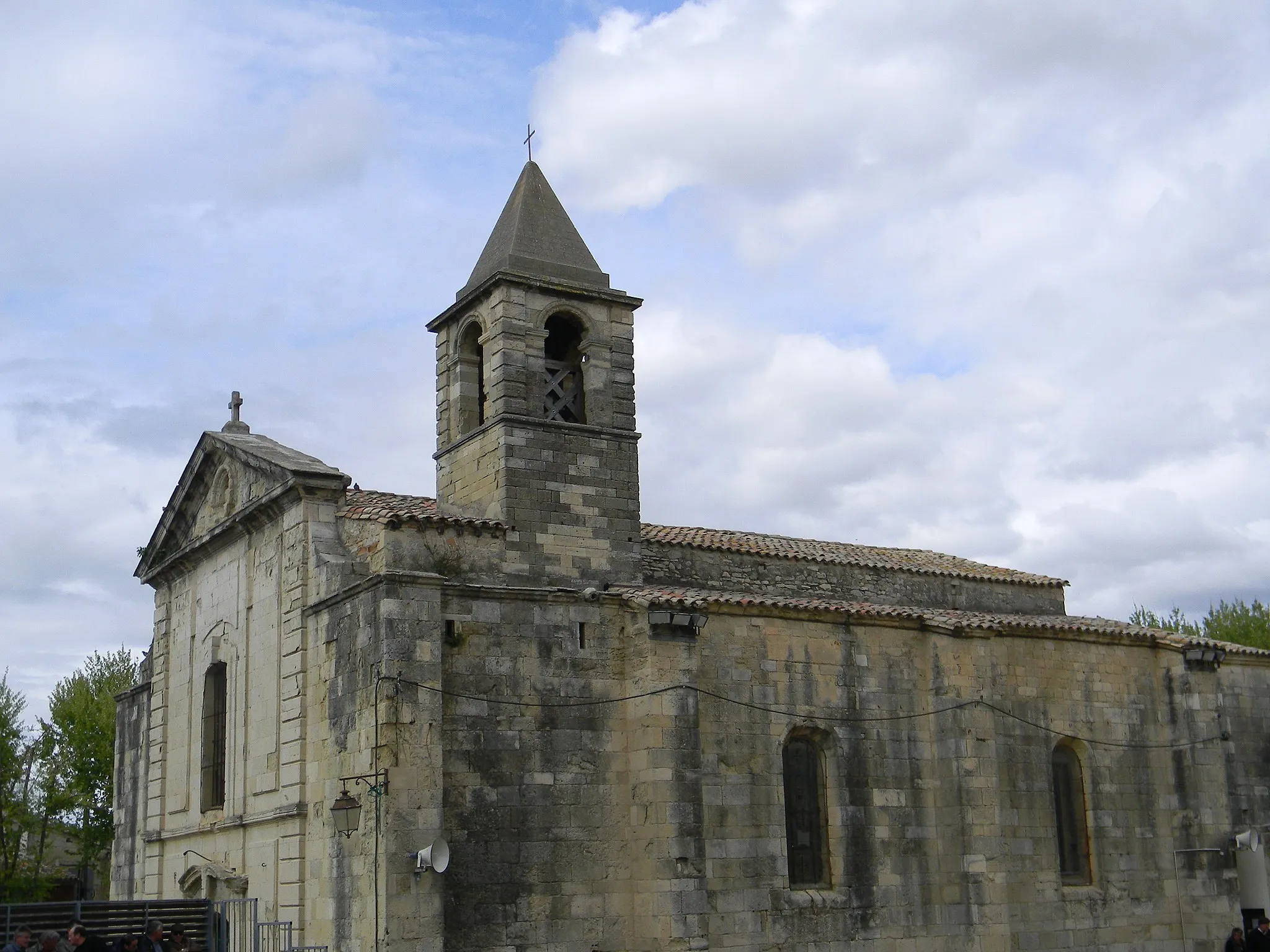 Photo showing: Église de Saint-Laurent-d'Aigouze.