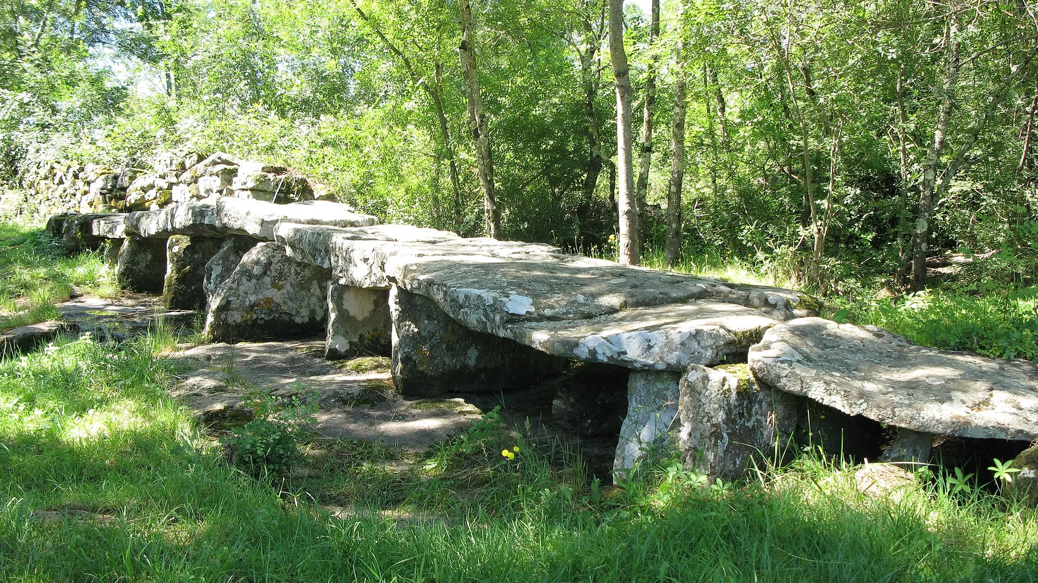 Photo showing: Pont mégalithique de Lablachère