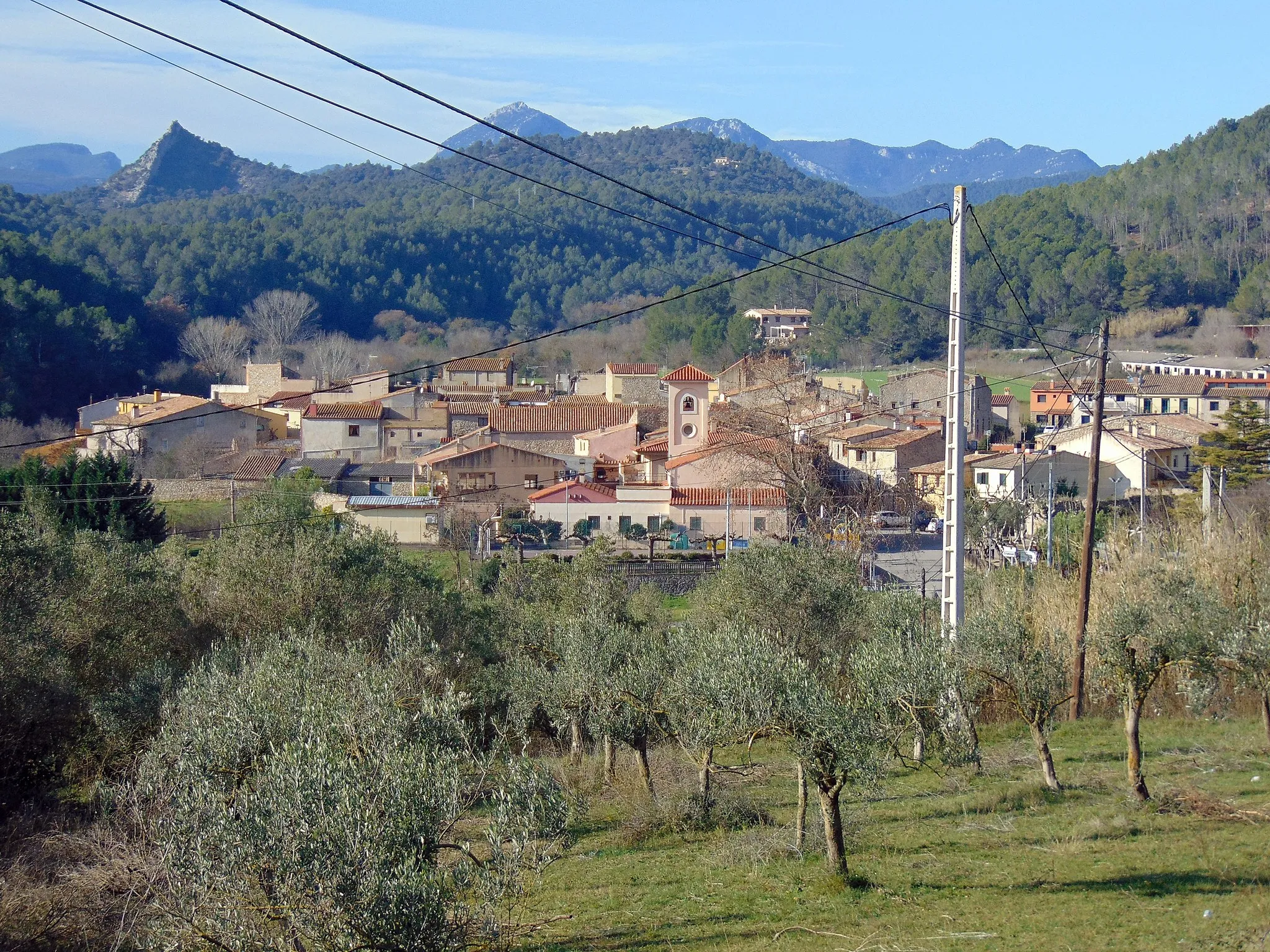 Photo showing: Ermita de Sant Sebastià (Terrades)