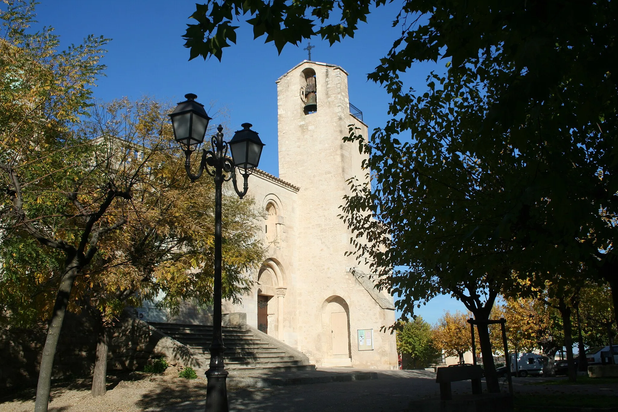 Photo showing: Assas (Hérault) - église Saint-Martial.