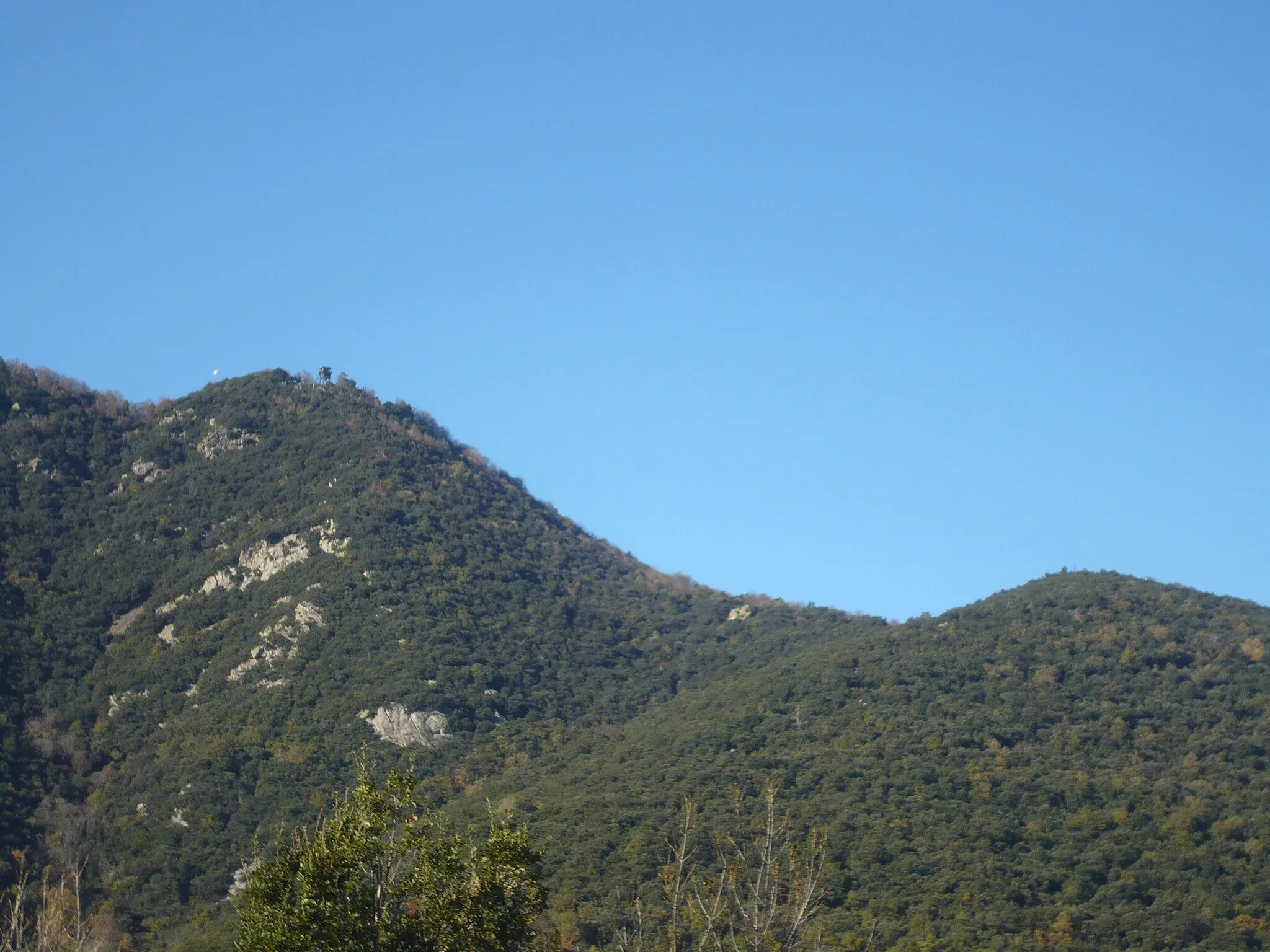 Photo showing: Pics du Boularic (à gauche) et de Mirailles vus depuis La Selve