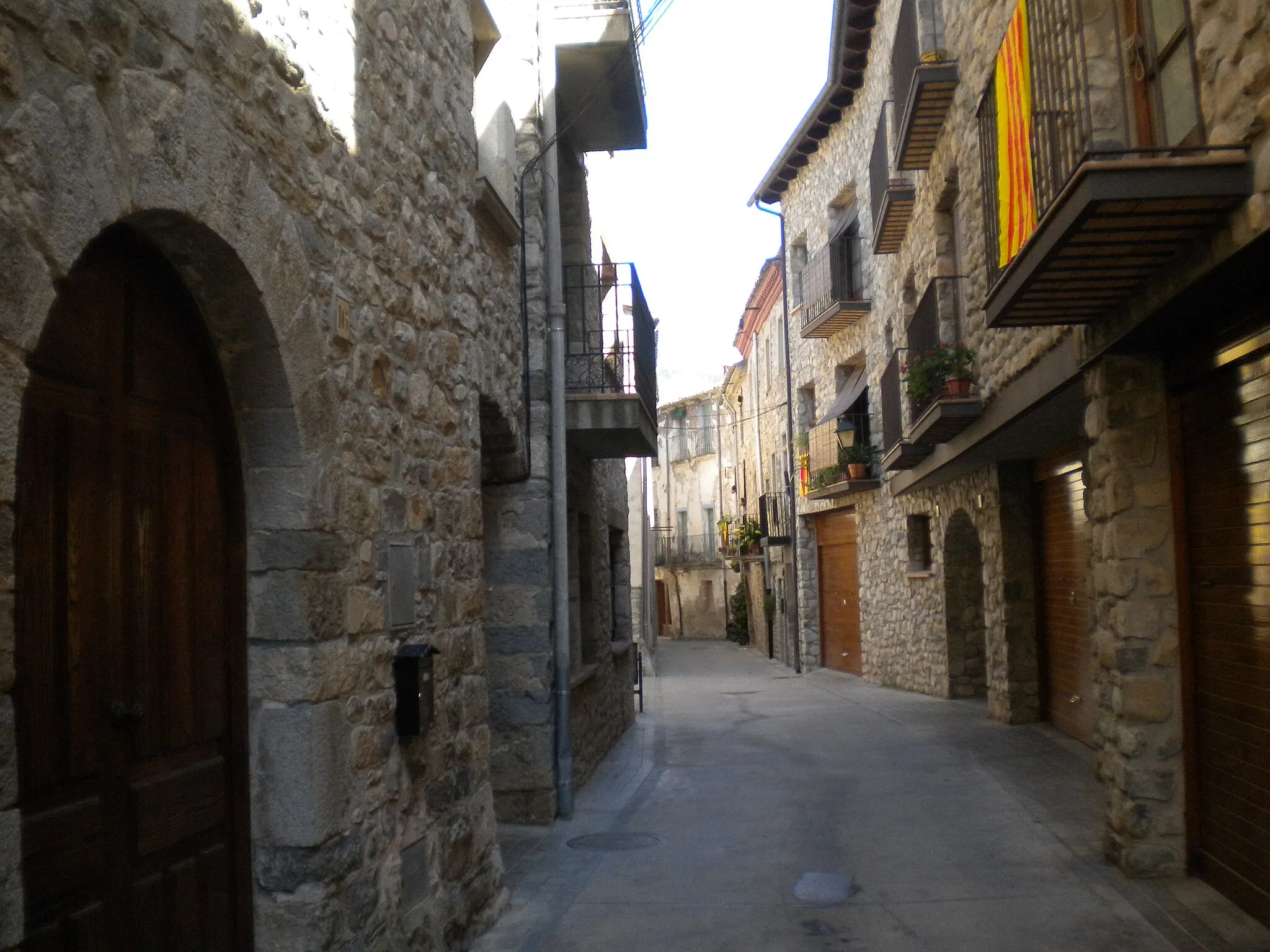 Photo showing: Nucli de Sant Llorenç de la Muga