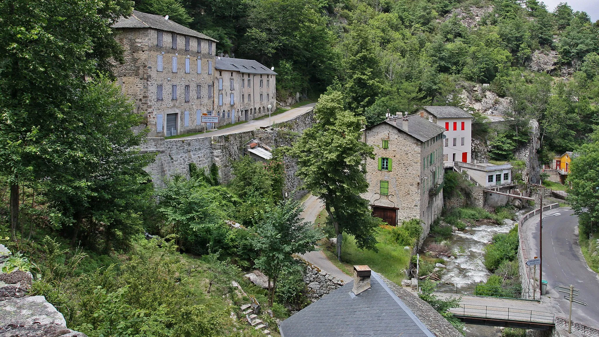 Photo showing: Carcanières les Bains