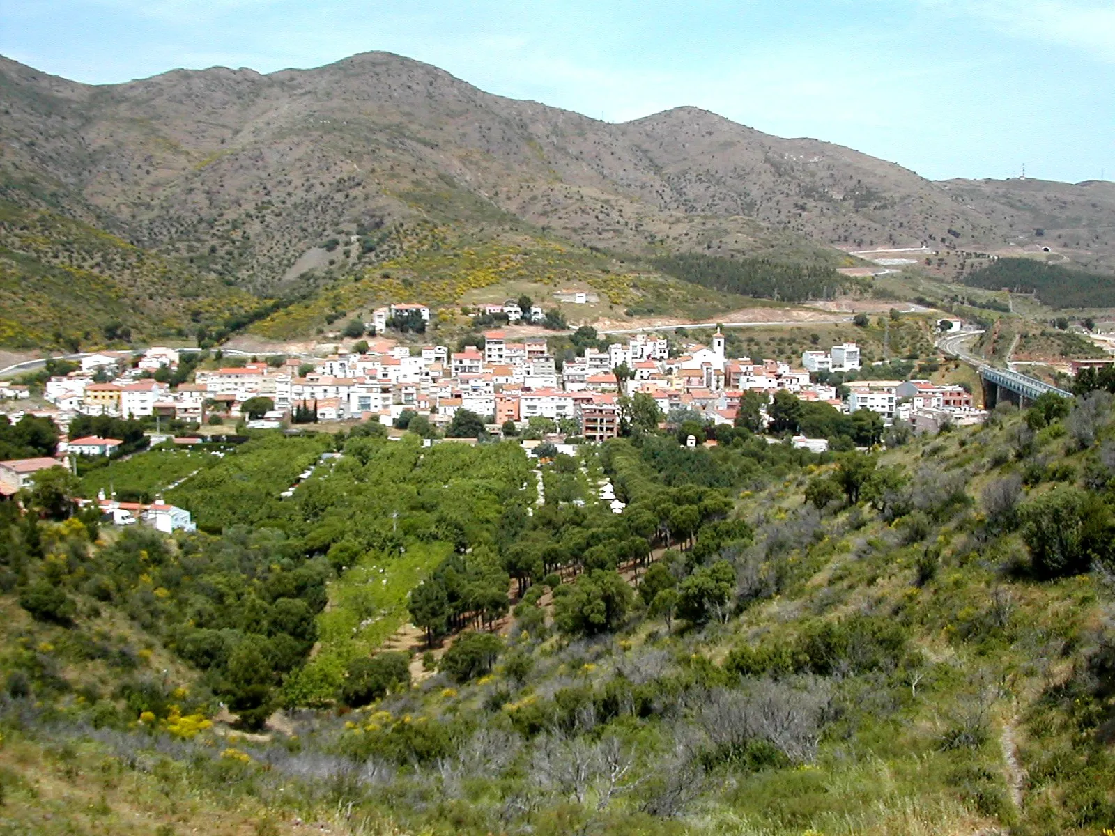 Photo showing: Colera village, Catalonia