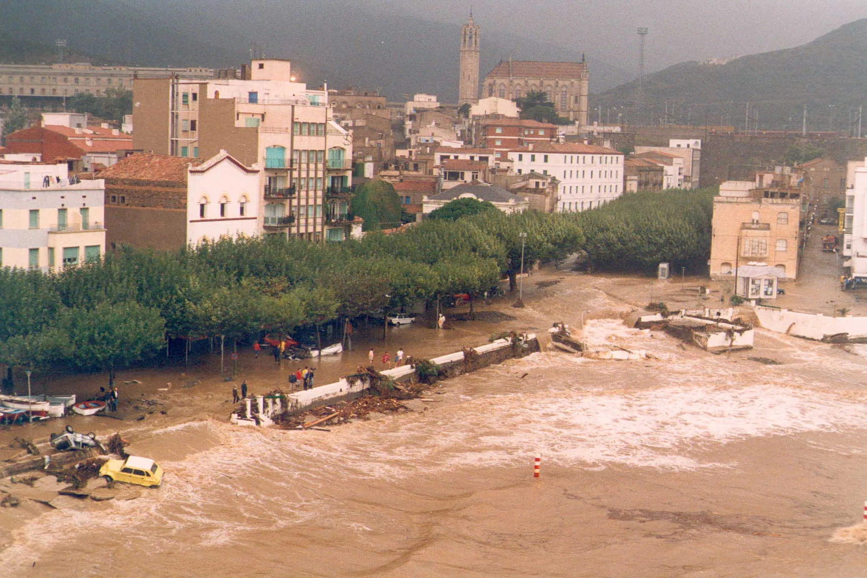 Photo showing: Catalunya, Alt Empordà, Portbou on 1988.