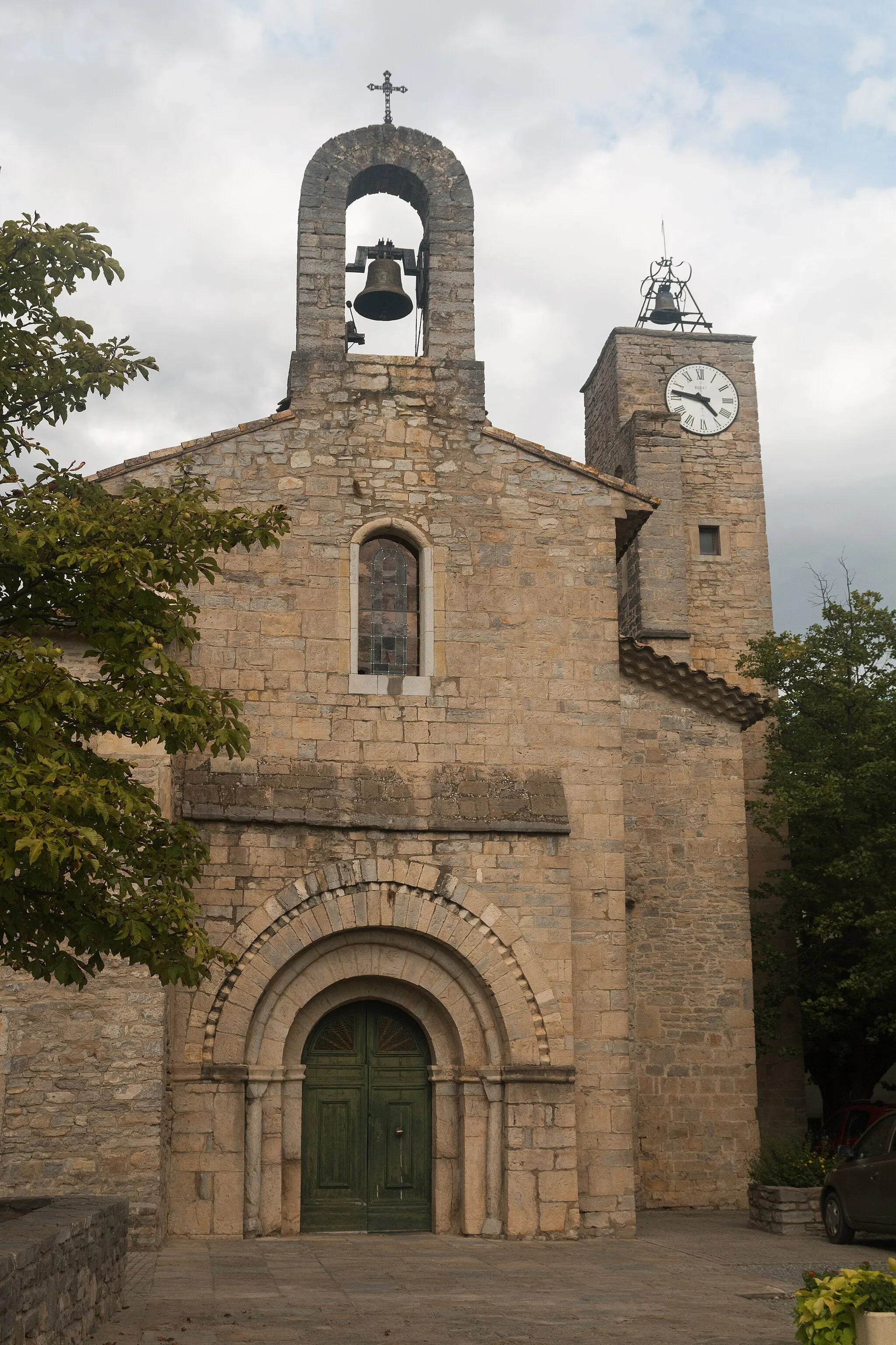 Photo showing: The Saint Félix de Gérone church of Claret