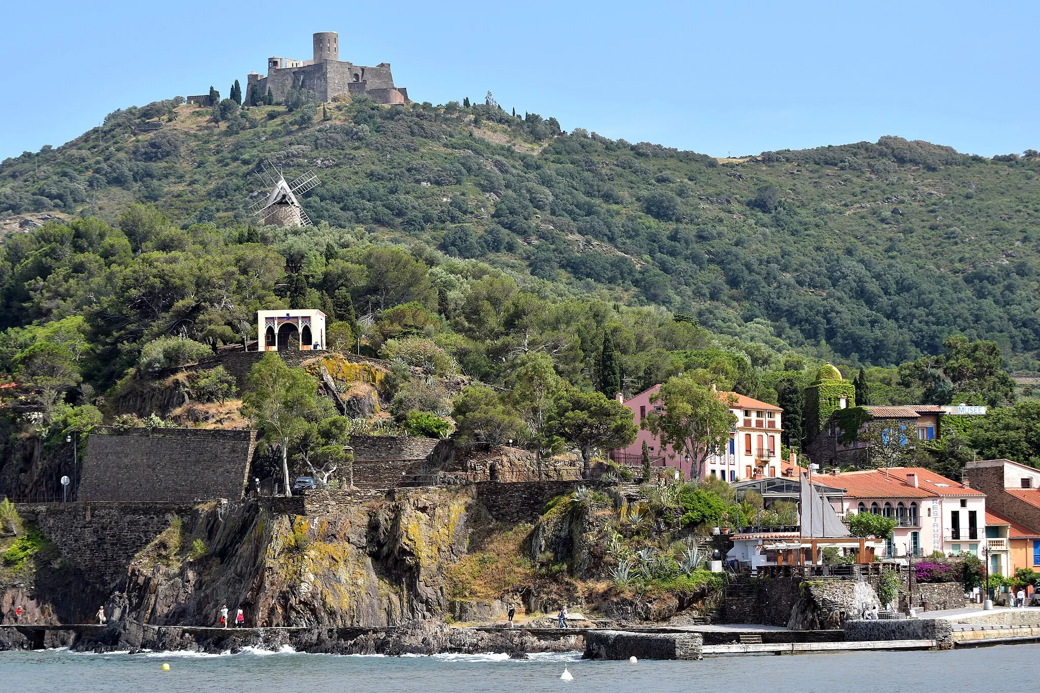 Photo showing: Collioure, Fort Saint-Elme