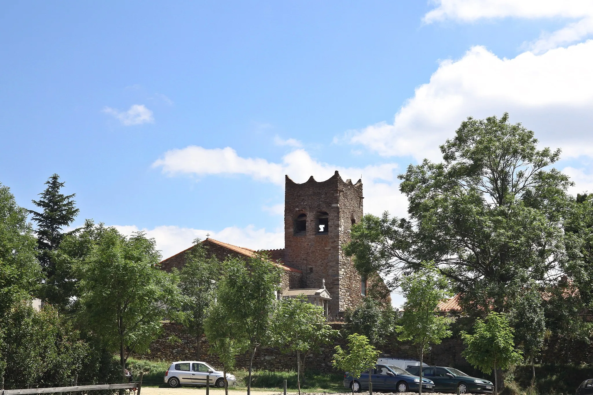 Photo showing: Village de La Bastide, l'église
