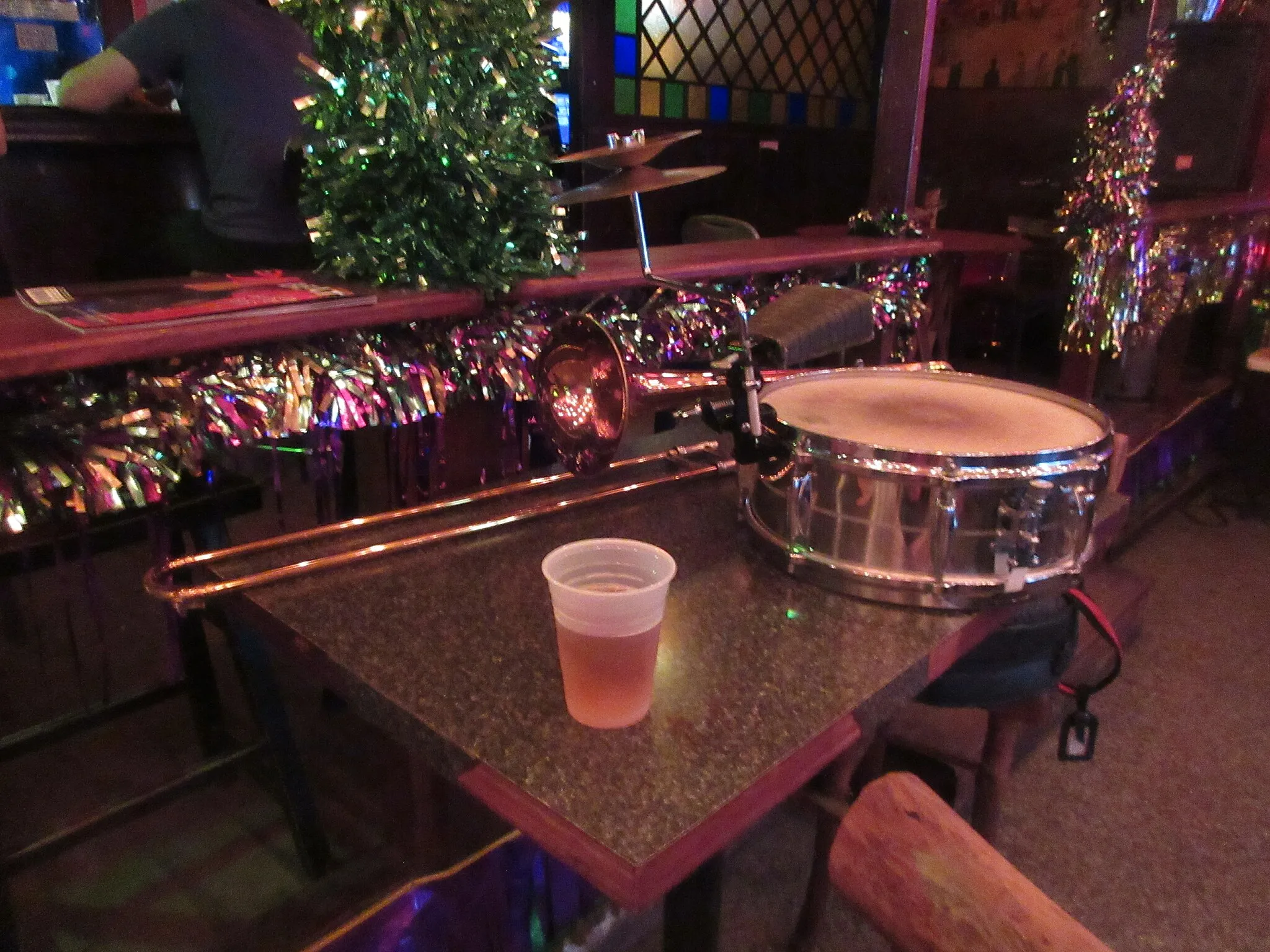 Photo showing: Bywater, New Orleans.

"Bywater Toys Fest". Musical pub-crawl/parade stop at Vaughan's Lounge.

Photo by Infrogmation of New Orleans, December 2018. Free reuse with author attribution in accordance with any of the licenses listed by the author/photographer. Reuse without photo attribution is a violation of copyright.