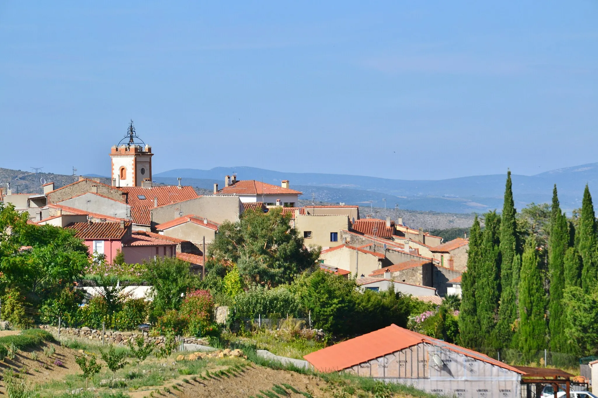 Photo showing: Le village de Cassagnes (Pyrénées-Orientales, France)