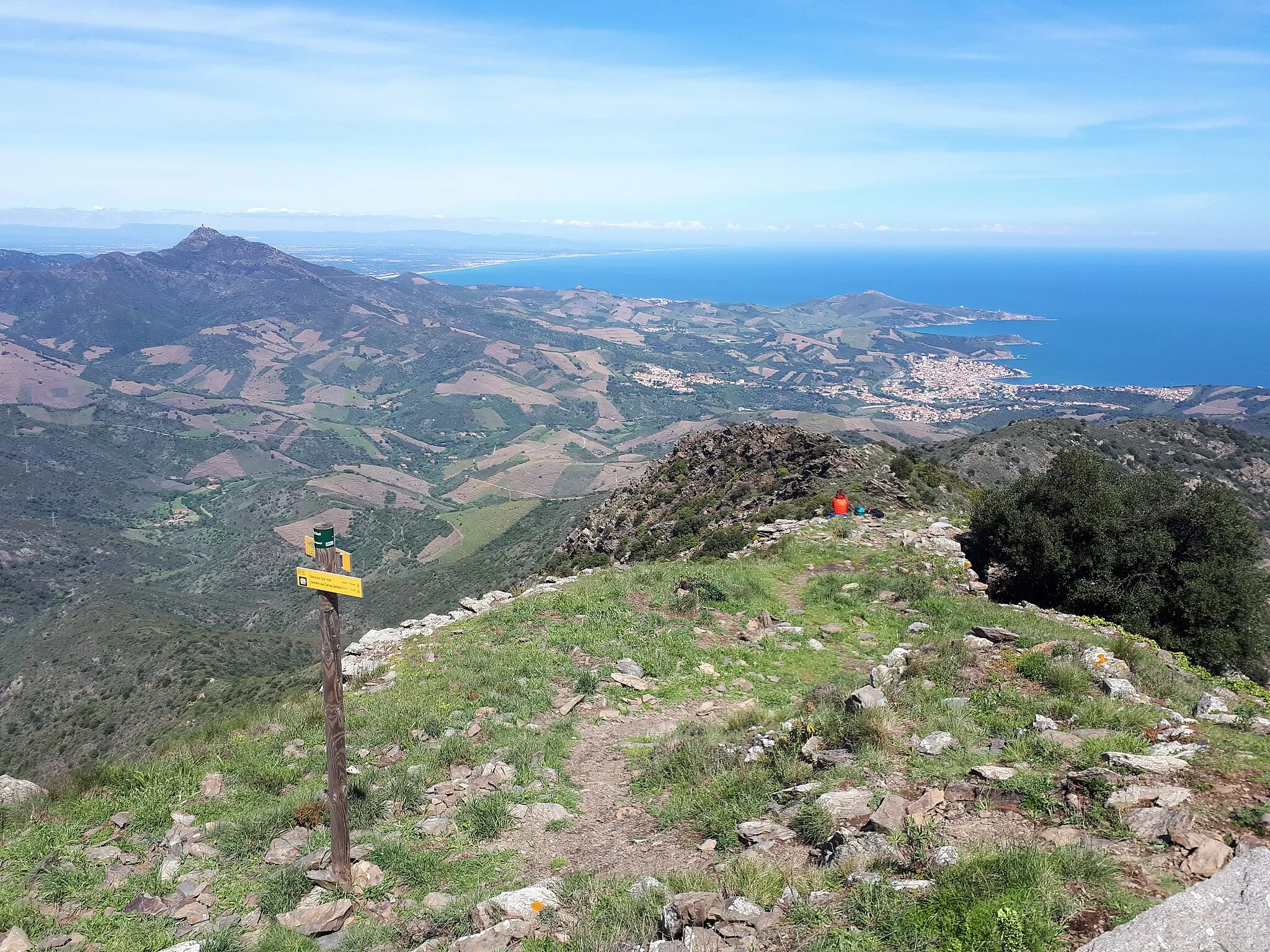 Photo showing: Banyuls-sur-Mer - vue depuis la tour de Querroig. Pyrénées-Orientales, 66.