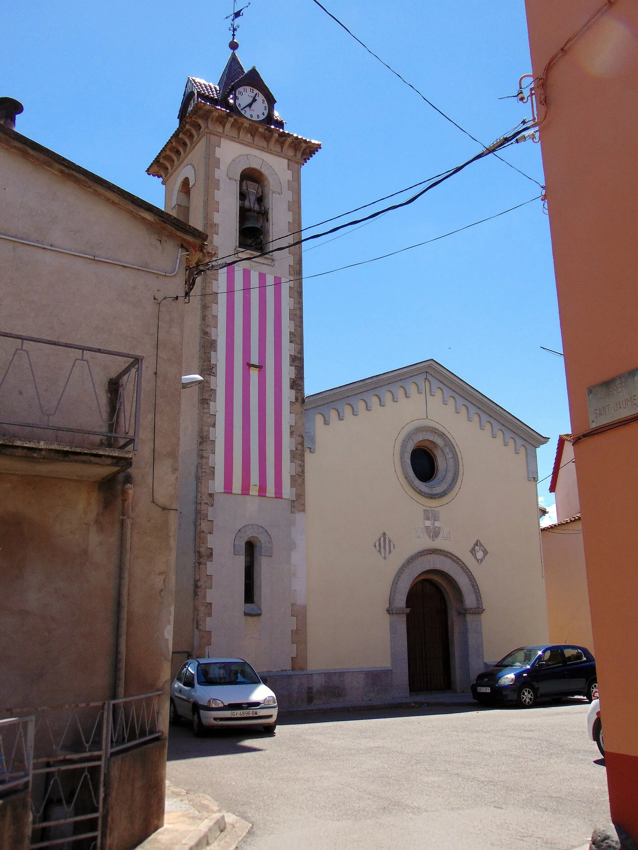 Photo showing: Església parroquial de Sant Jaume de Llierca