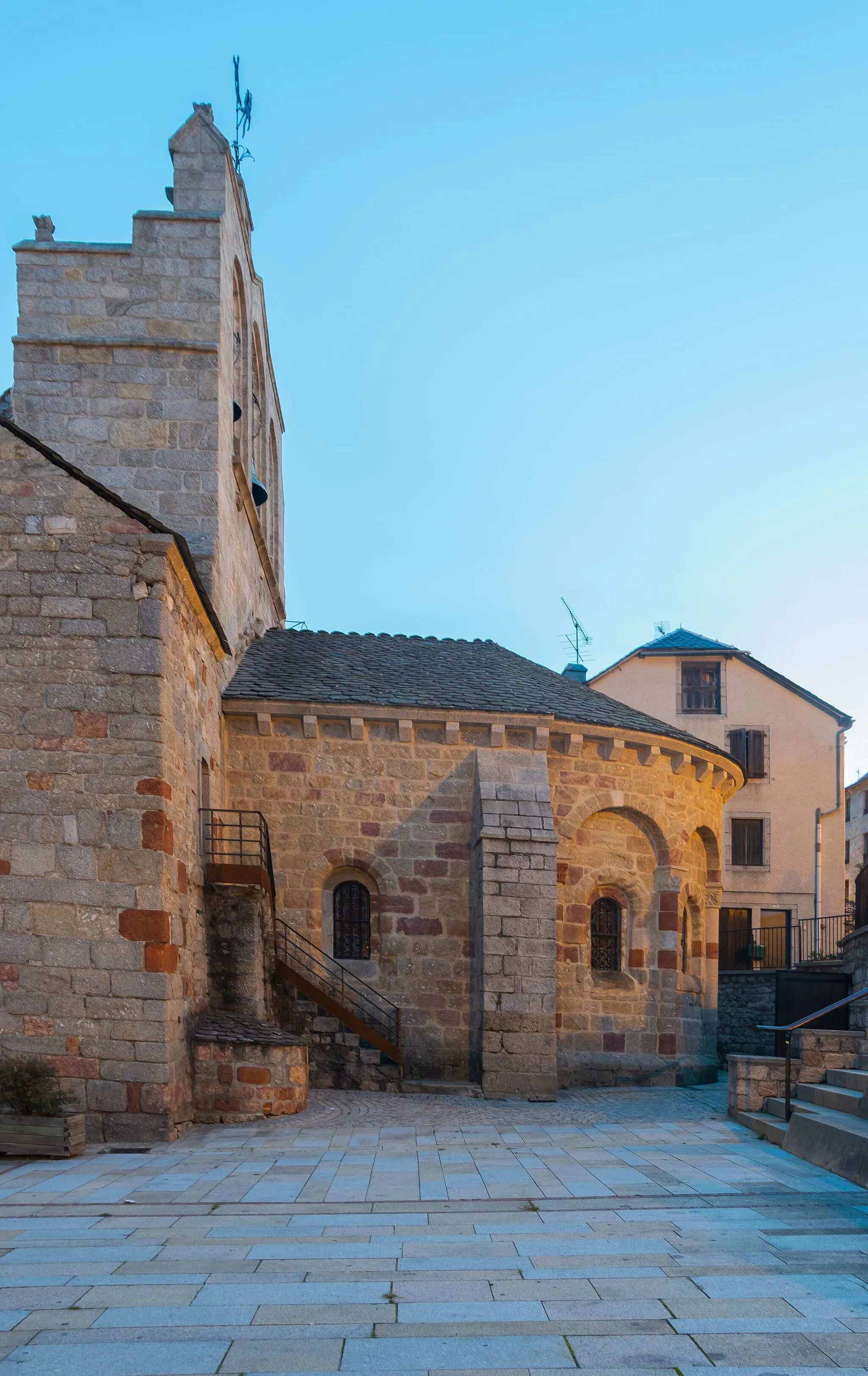 Photo showing: This building is indexed in the base Mérimée, a database of architectural heritage maintained by the French Ministry of Culture, under the reference PA00103911 .