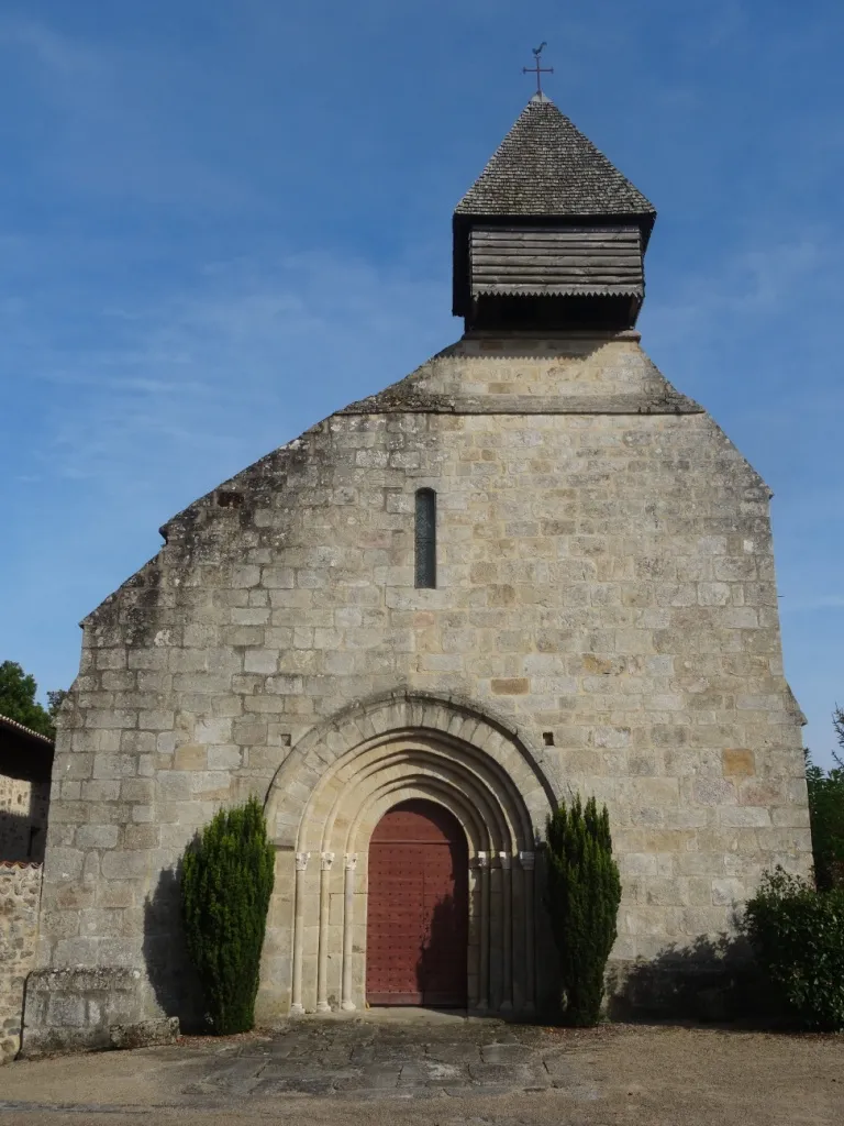 Photo showing: Église de Saint-Martin-de-Jussac